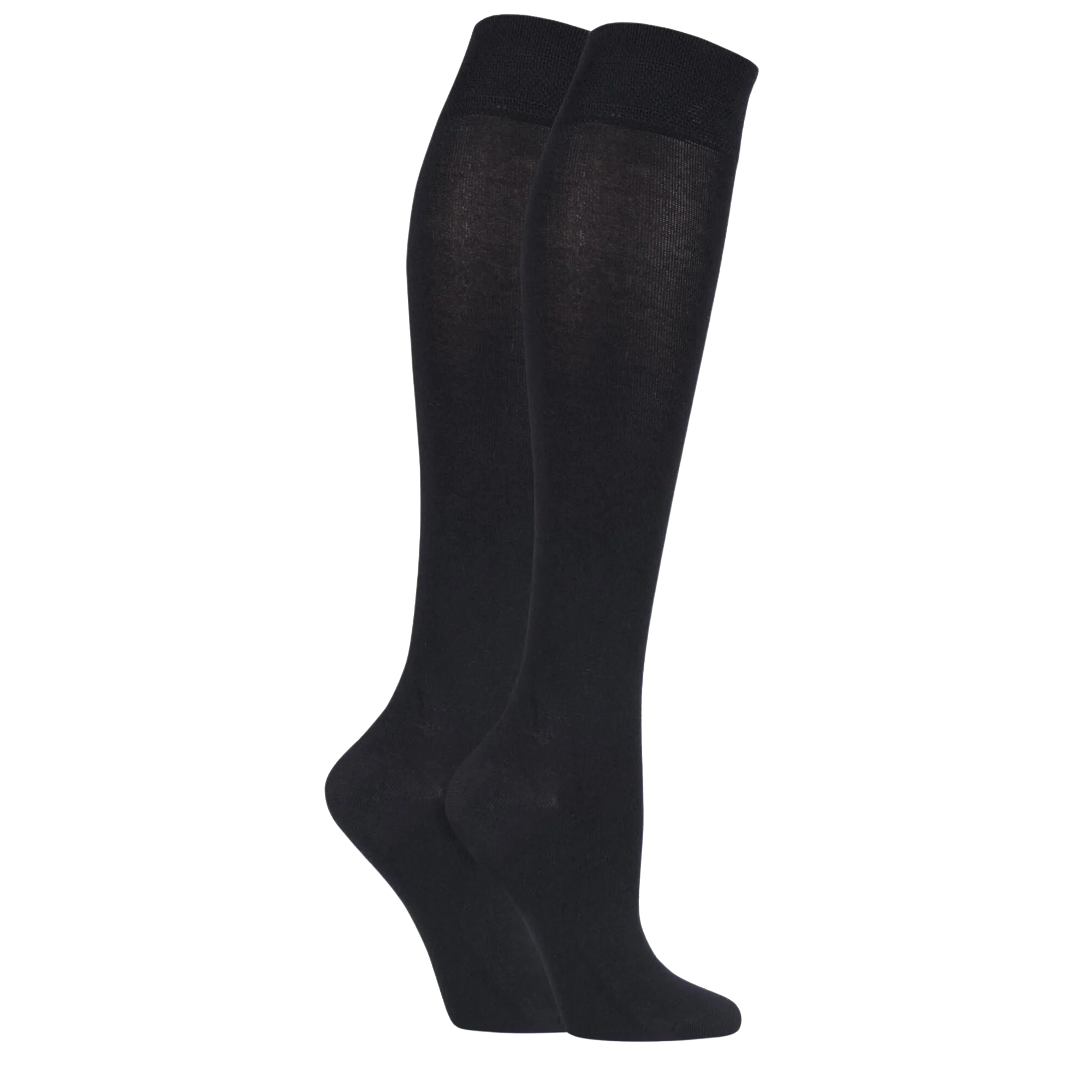2-Pair Bamboo Knee High Socks