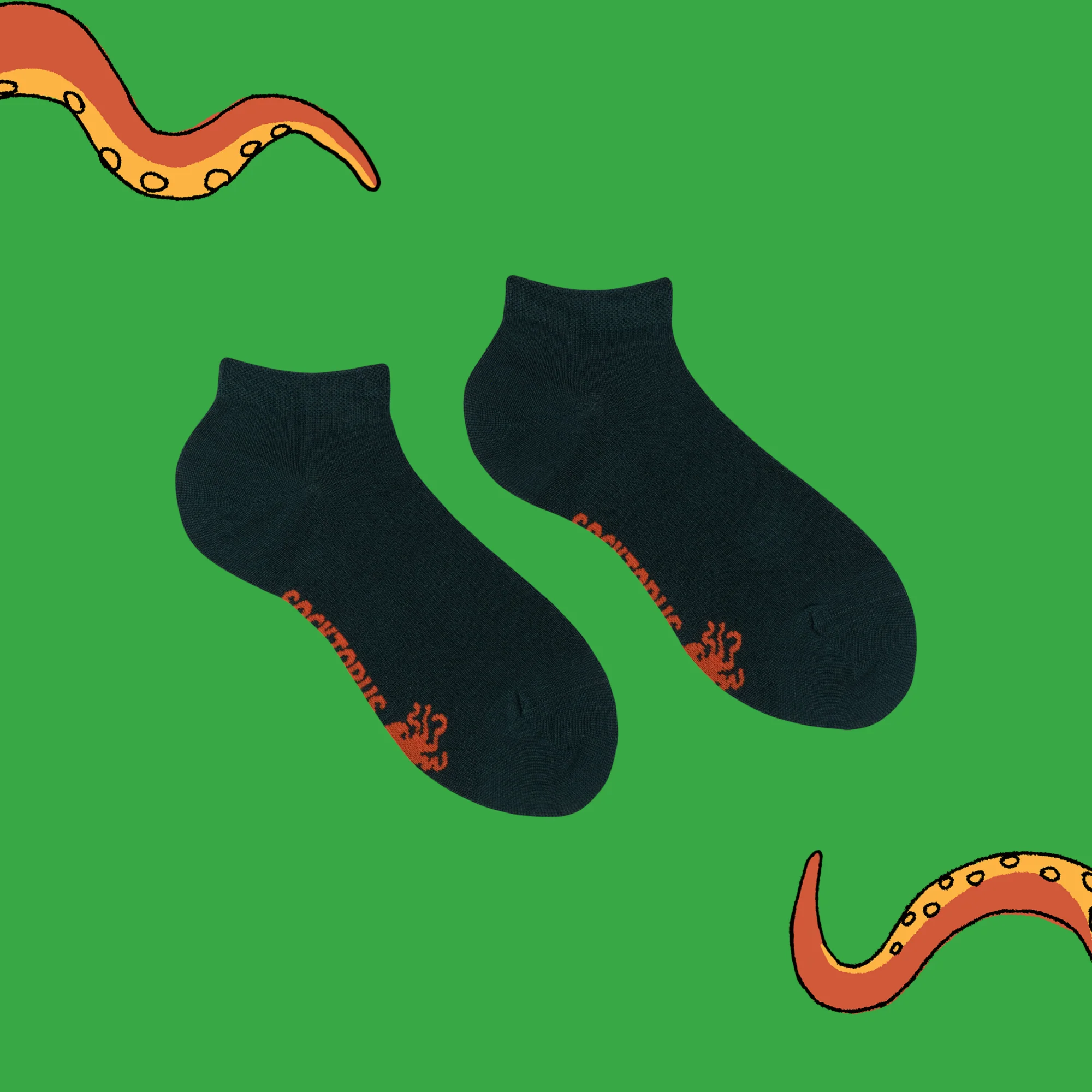 Absinthe - Bamboo Colours Trainer Socks - Image 3