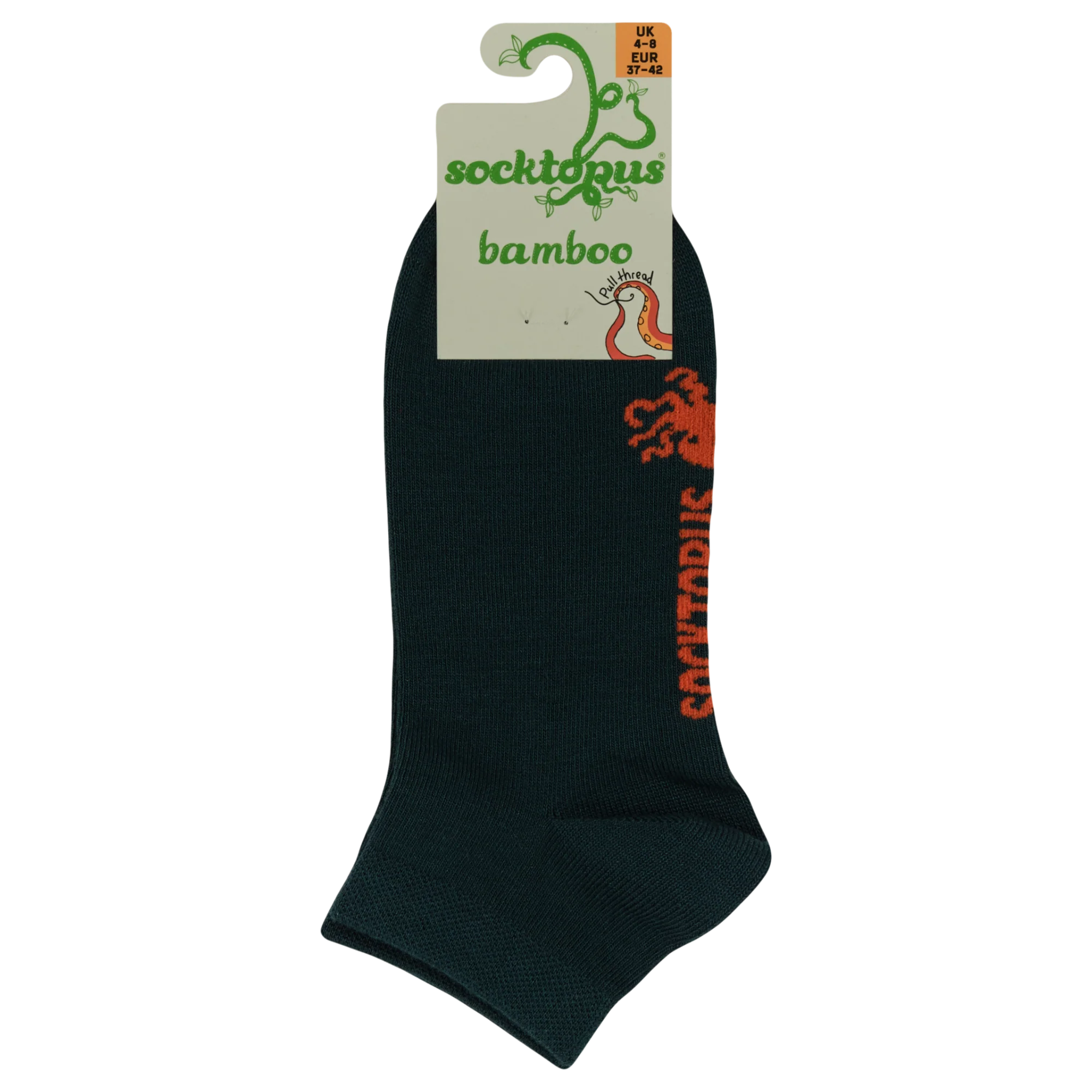 Absinthe - Bamboo Colours Trainer Socks - Image 6