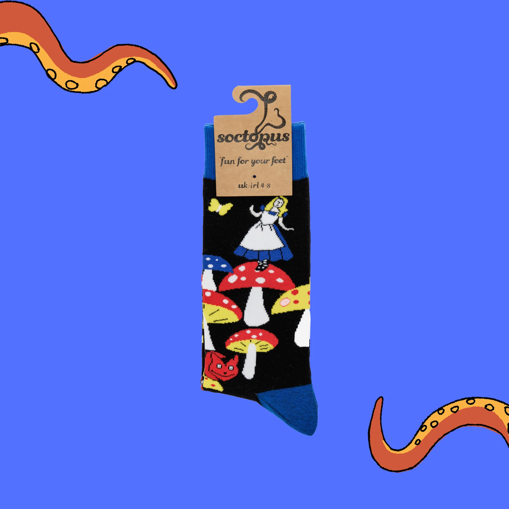 Alice in Wonderland Socks - Where's Wonder Land? - Image 5
