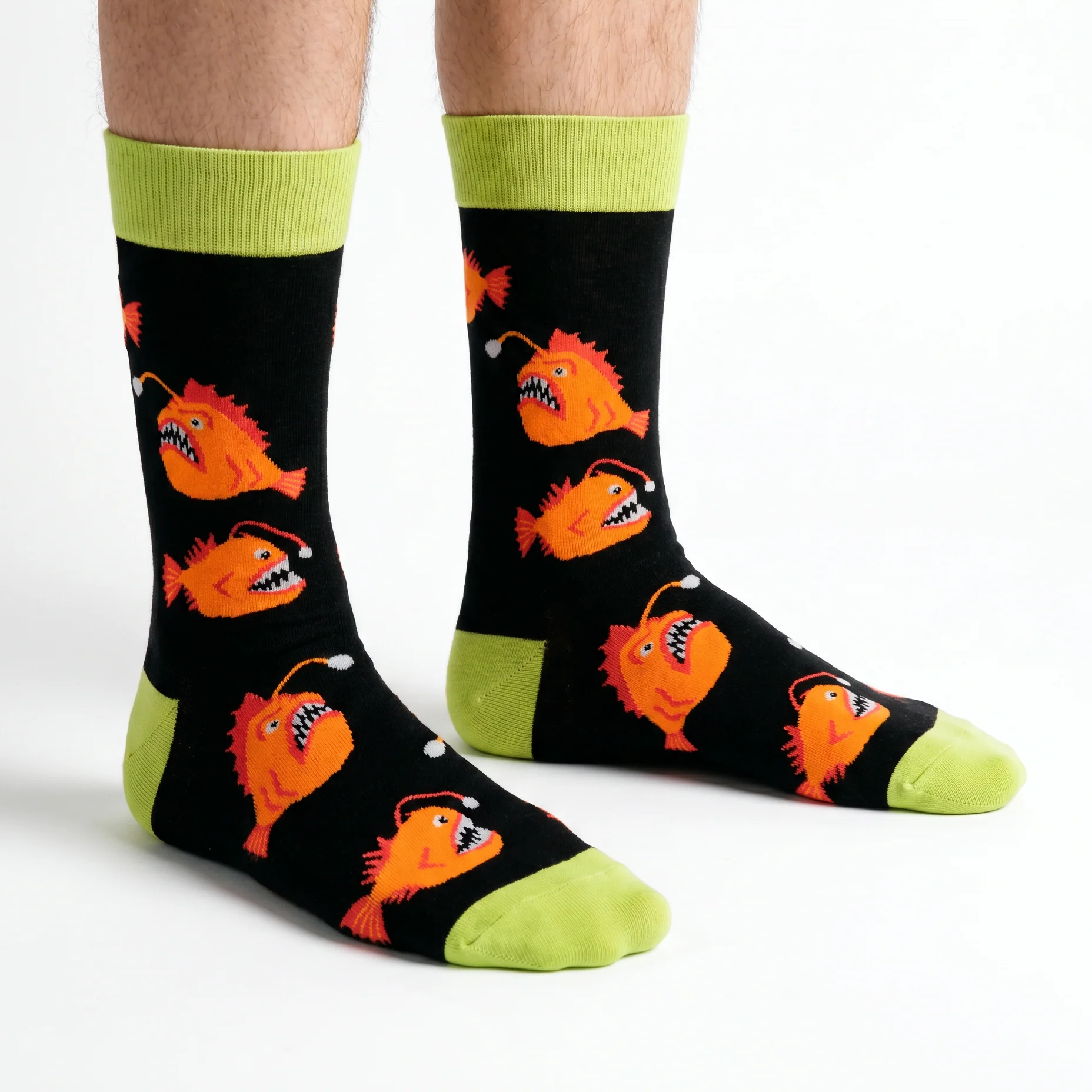 Angler Fish Socks - Ankler Fish - Image 3