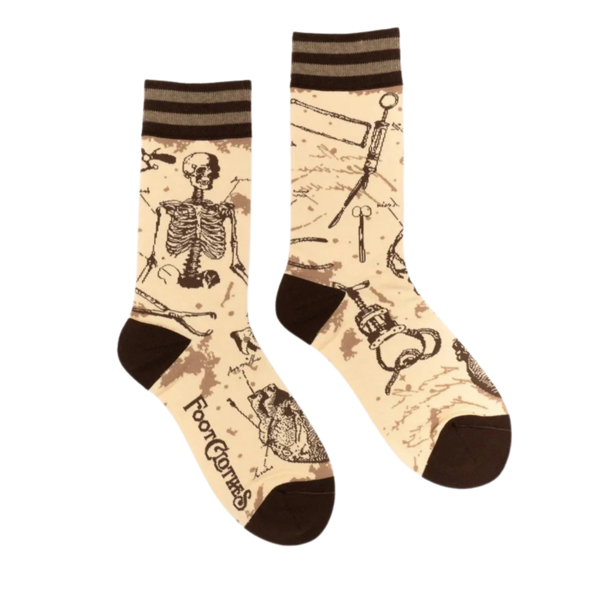 Antique Medical Crew Socks