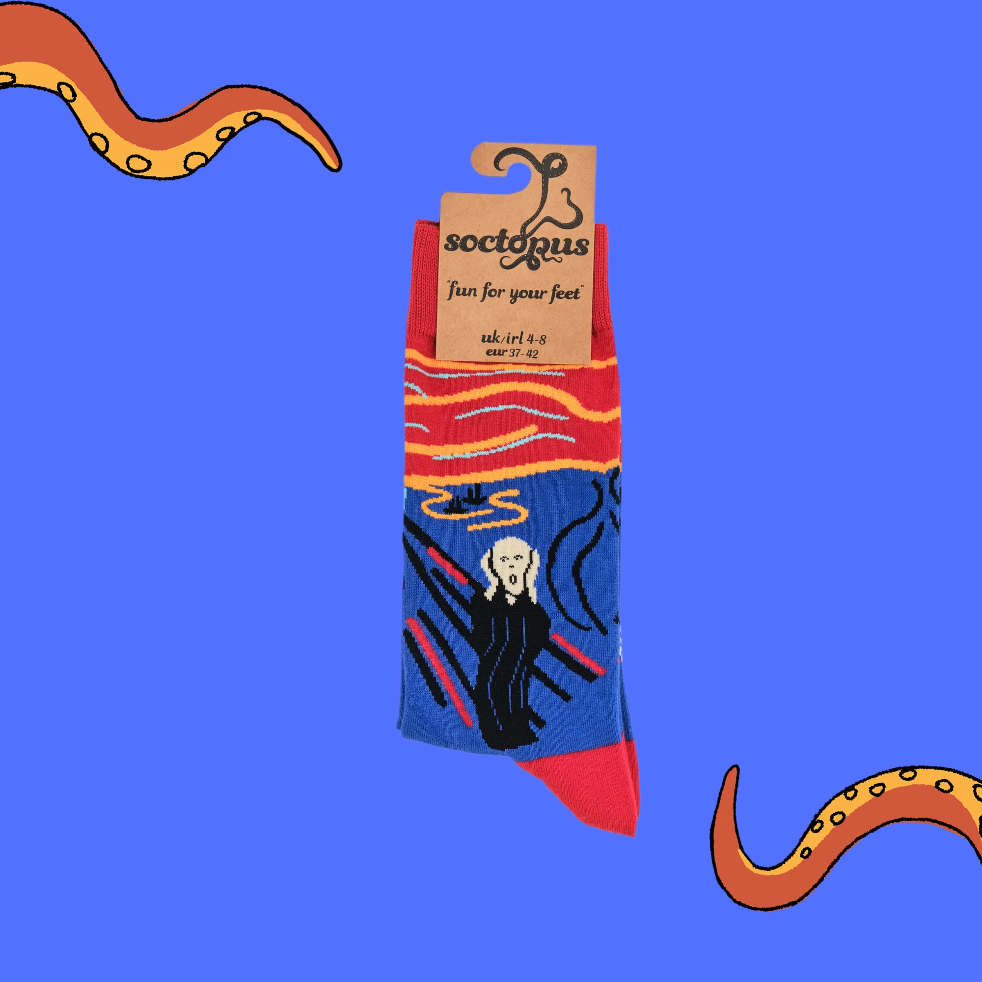 Art Socks - The Scream - Image 4