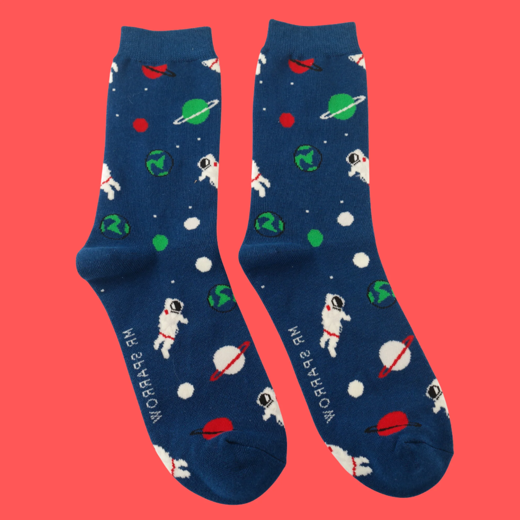 Bamboo Socks - Astronaut Space - Miss Sparrow - Image 2