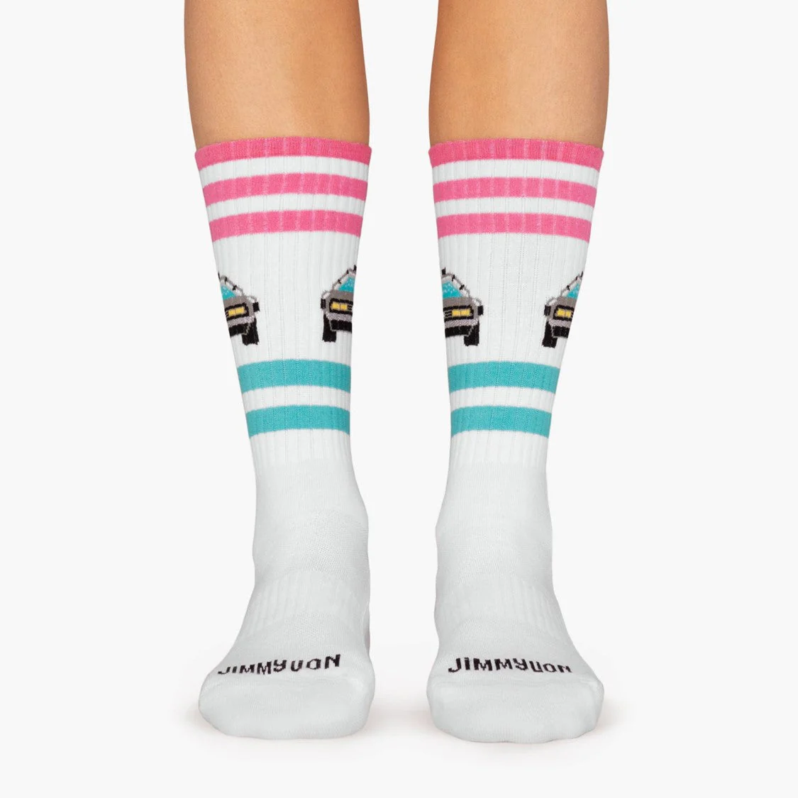 Back to the Future Delorean Athletic Socks - Image 4