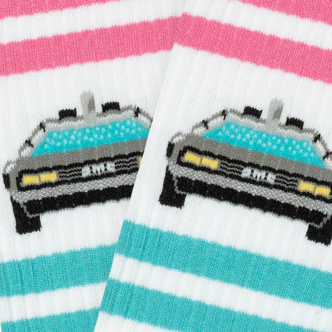 Back to the Future Delorean Athletic Socks - Image 5