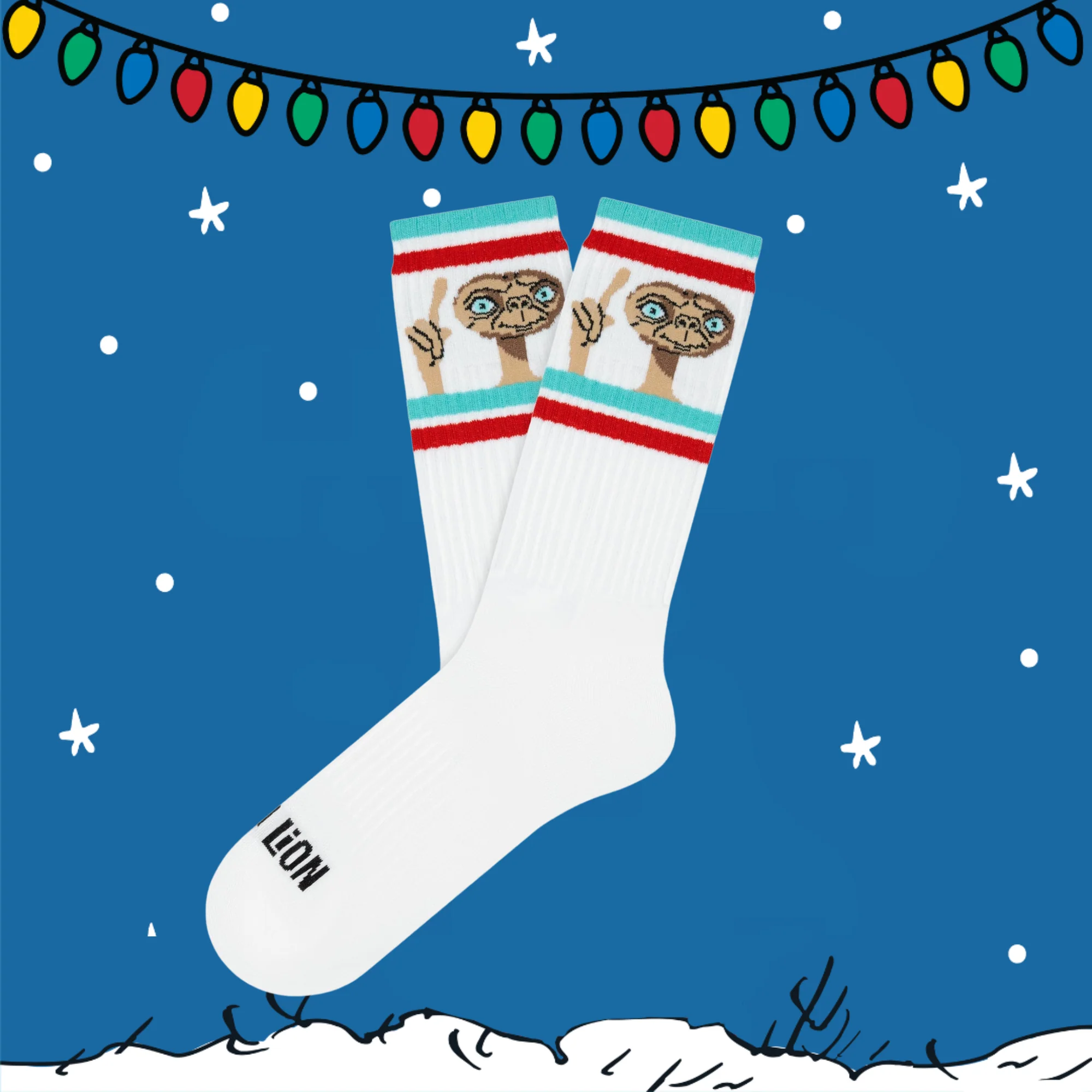 E.T. Phone Home Athletic Socks - Image 2
