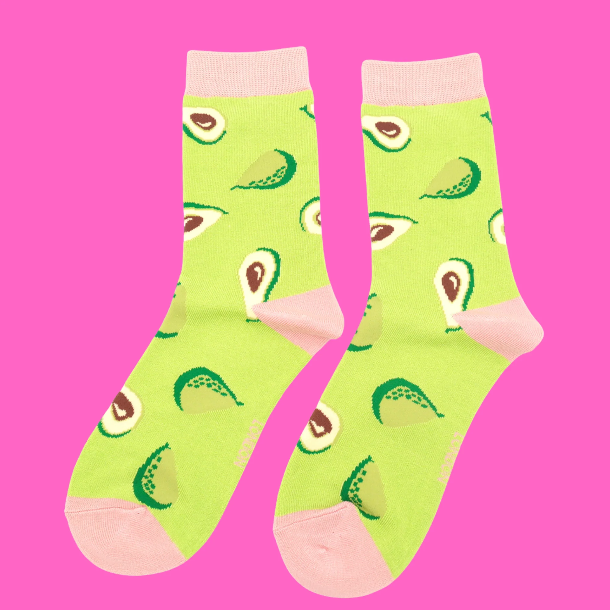 Avocados Bamboo Socks - Miss Sparrow - Image 4