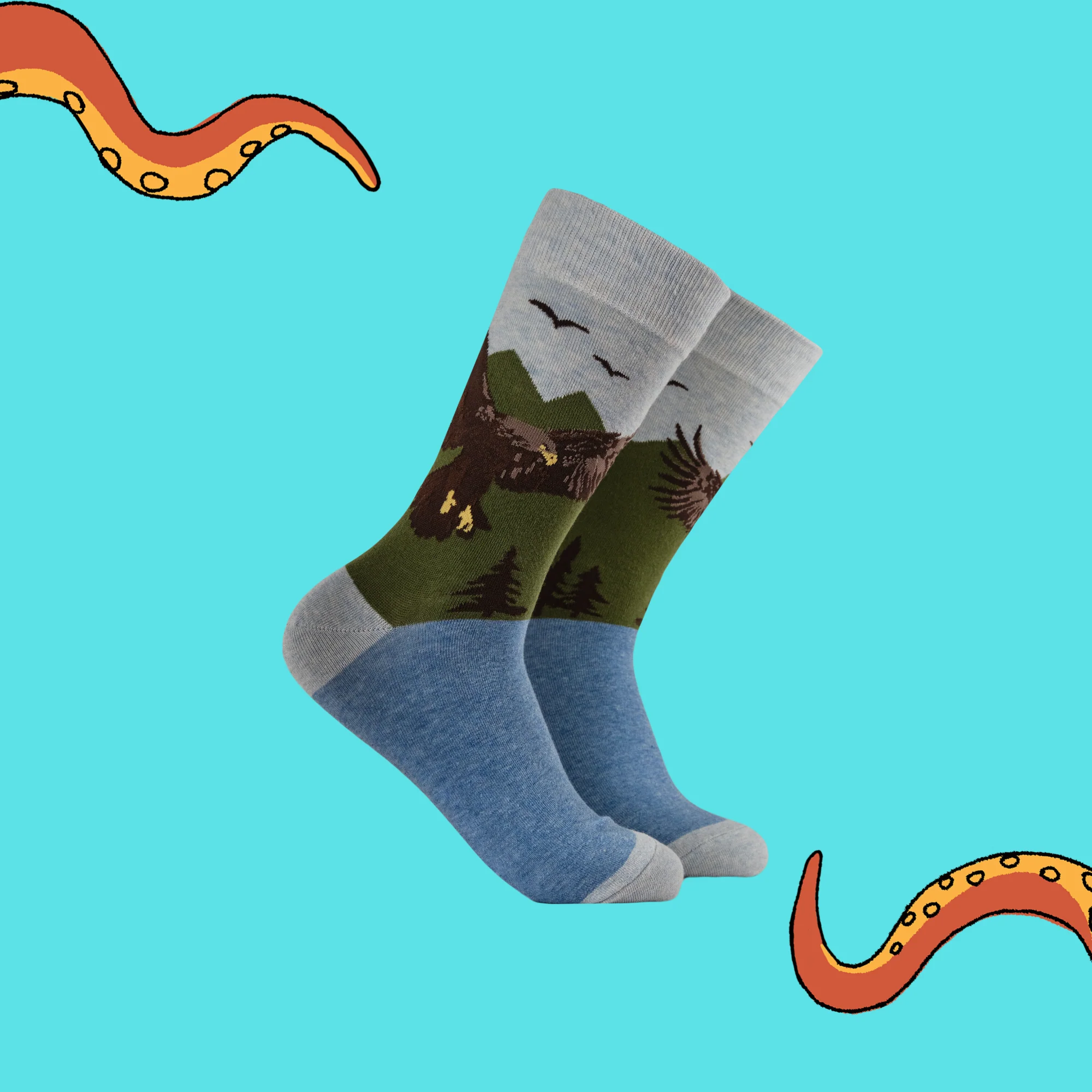Bald Eagle Socks - Image 2