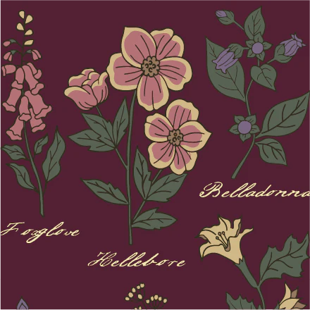 Baneful Botany Crew Socks - Image 4