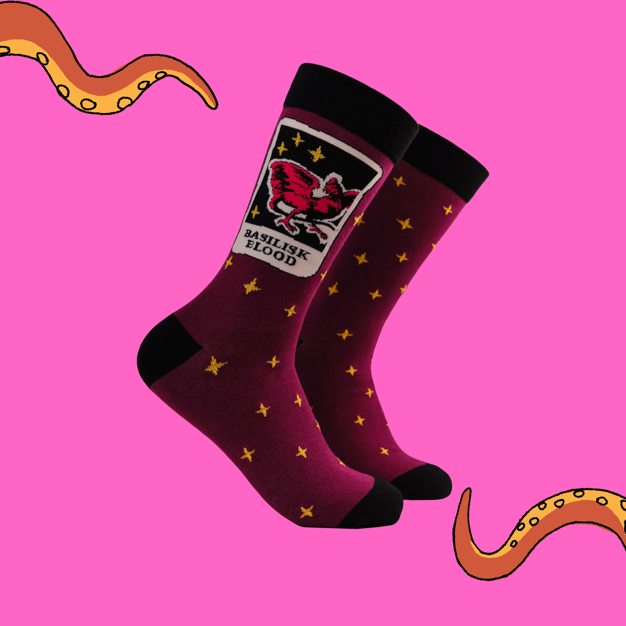 Basilisk Blood Socks - The Potions Cauldron - Image 2