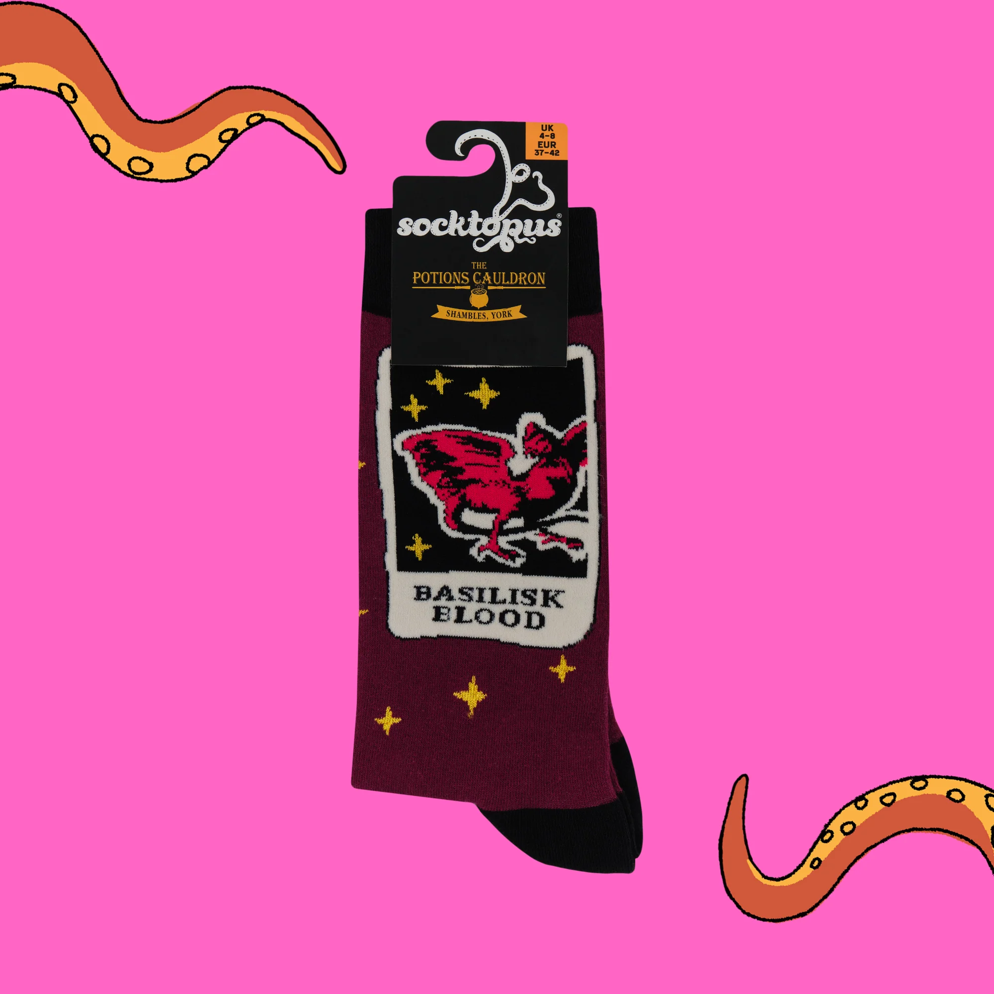 Basilisk Blood Socks - The Potions Cauldron - Image 4