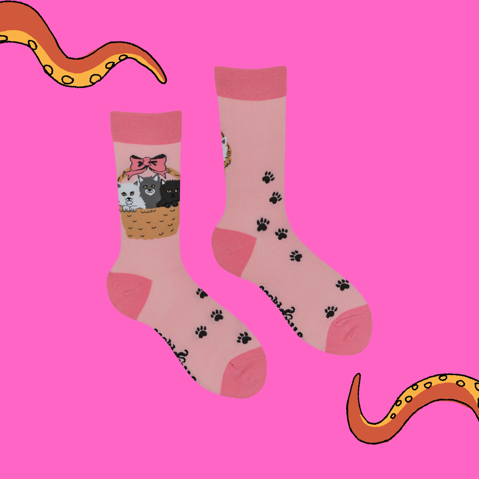 Kitten Socks - Litter Basket - Image 3
