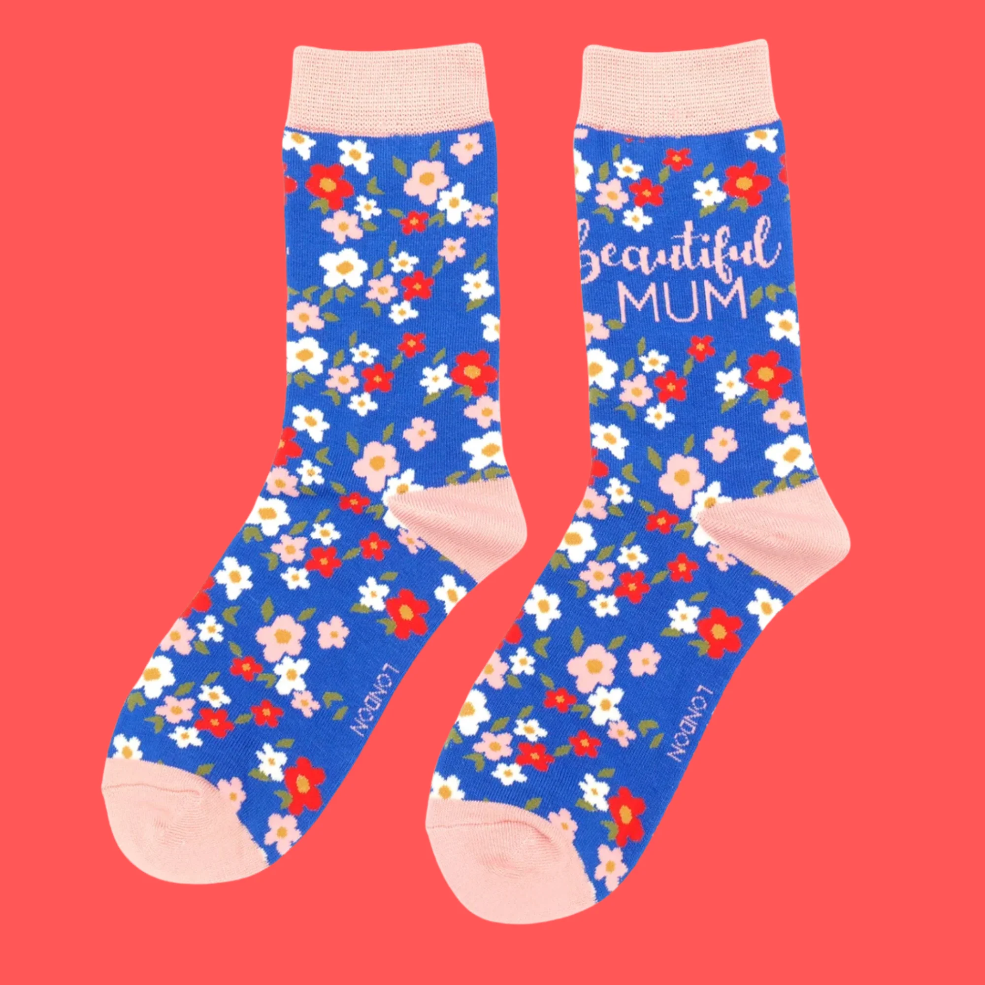 Bamboo Socks - Beautiful Mum - Miss Sparrow - Image 3