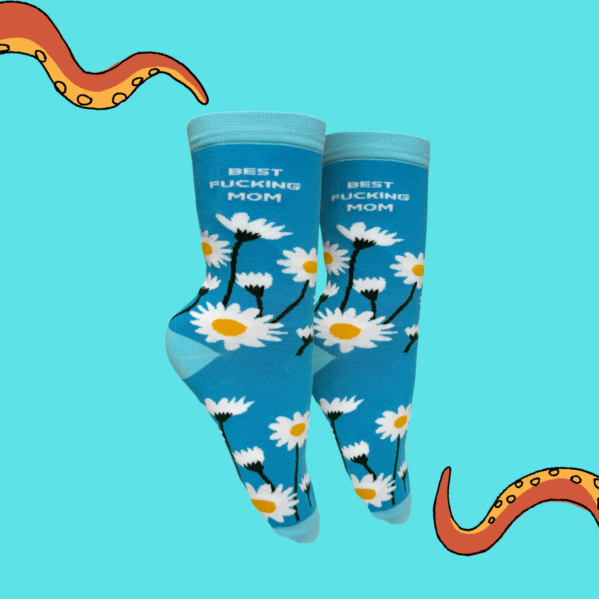 Best F**king Mom Socks - Small - Image 2