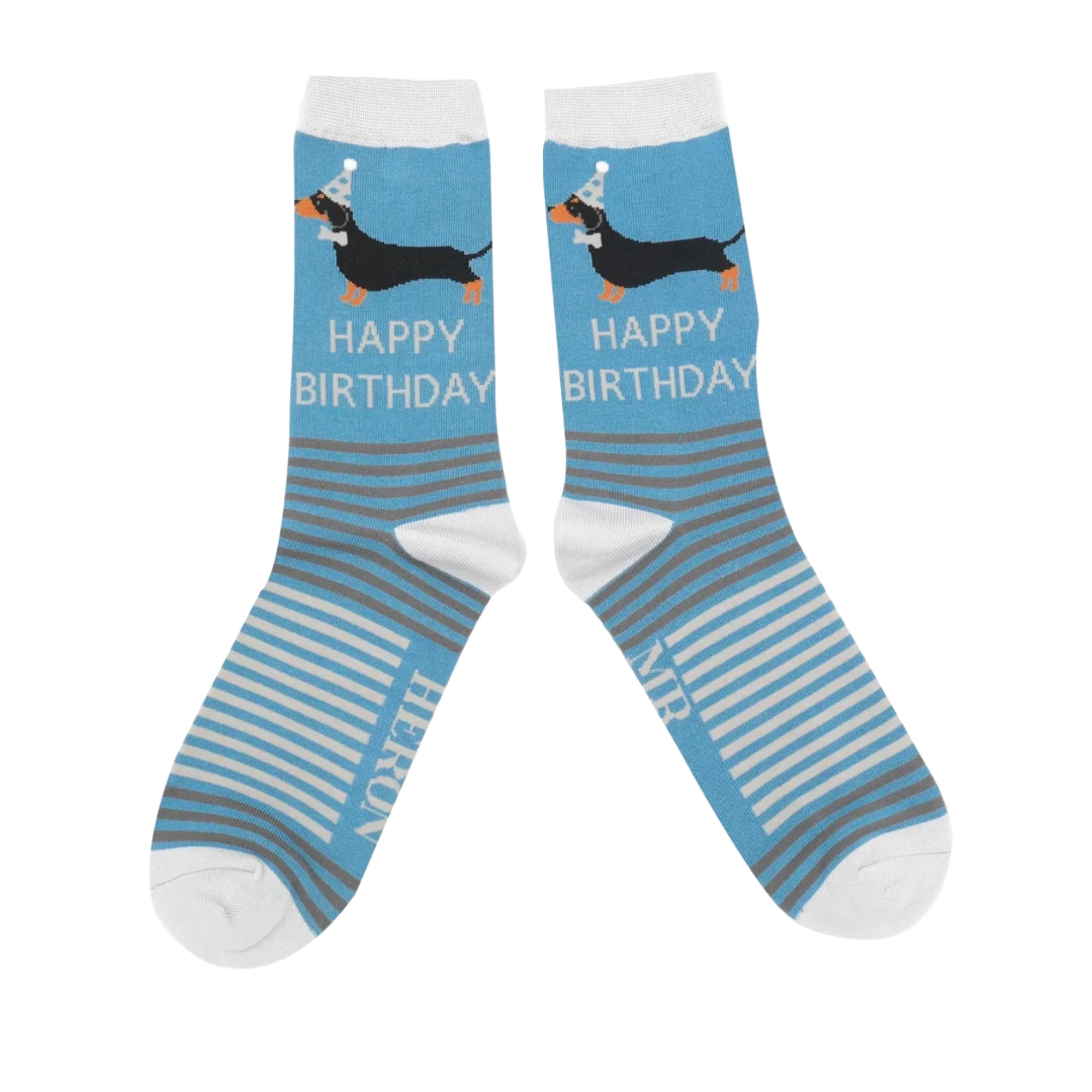 Birthday Sausage Dogs Bamboo Socks - Miss Sparrow