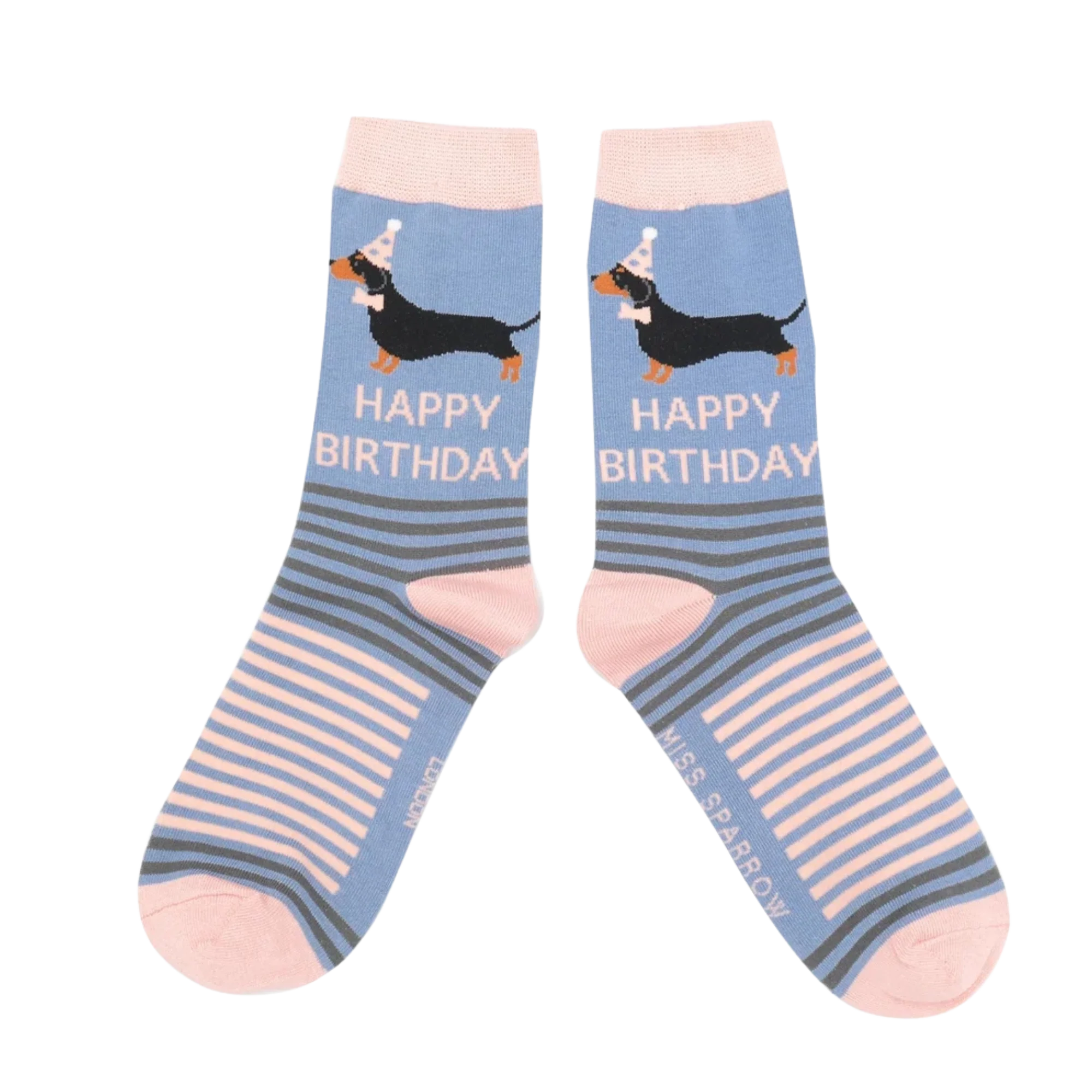 Birthday Sausage Dogs Bamboo Socks - Miss Sparrow - Image 8
