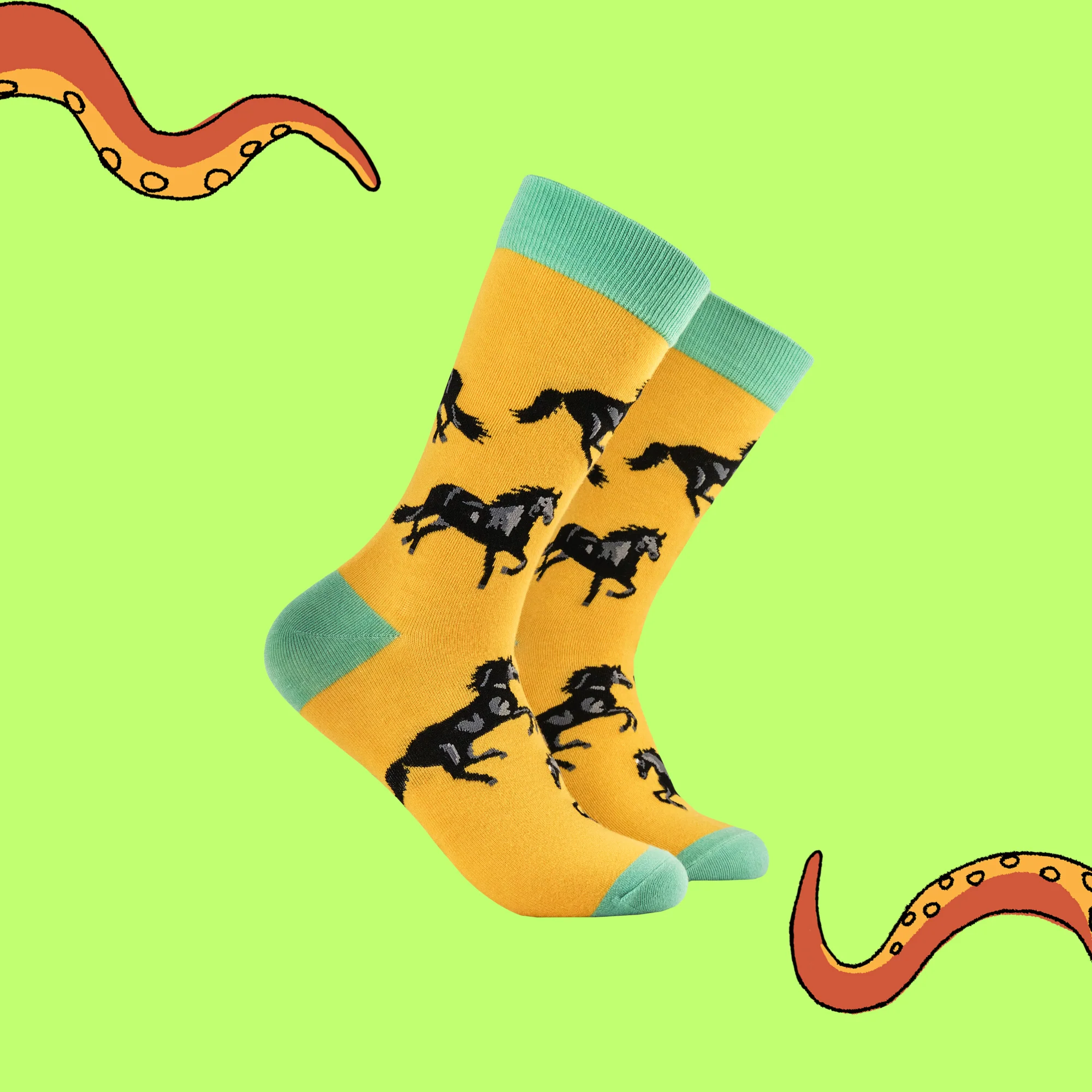 Black Stallion Socks - Image 3