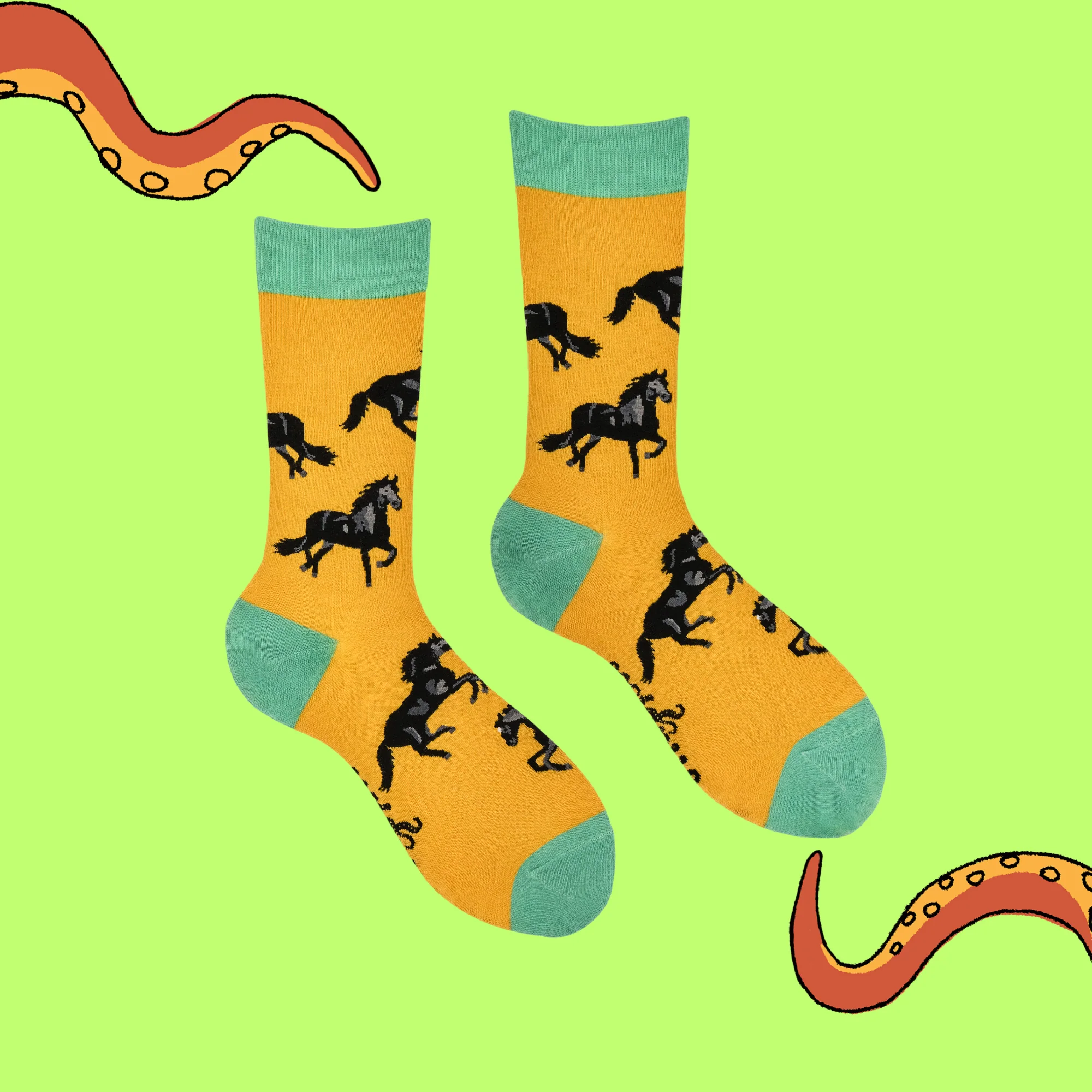 Black Stallion Socks - Image 4