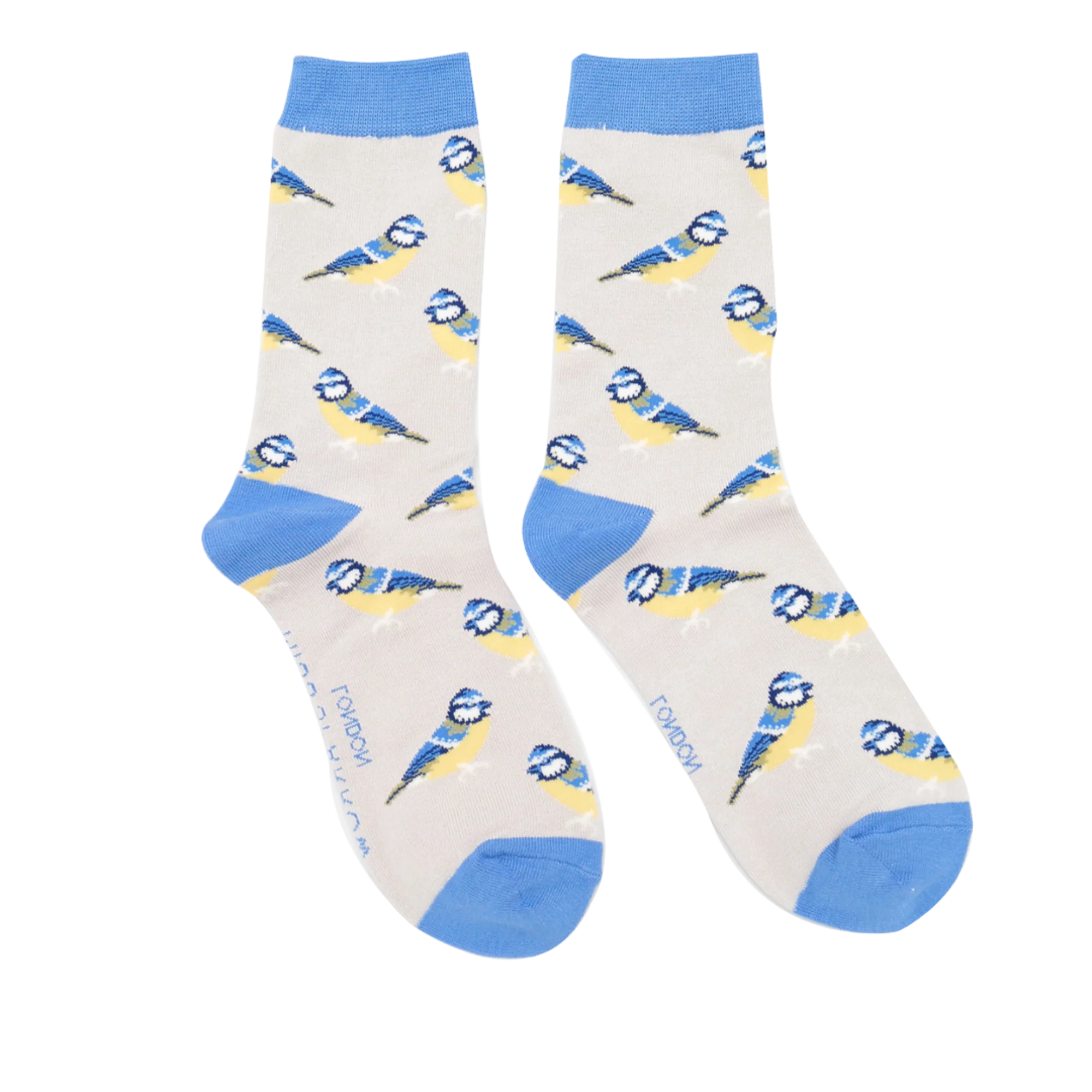 Bluetits Bamboo Socks - Miss Sparrow