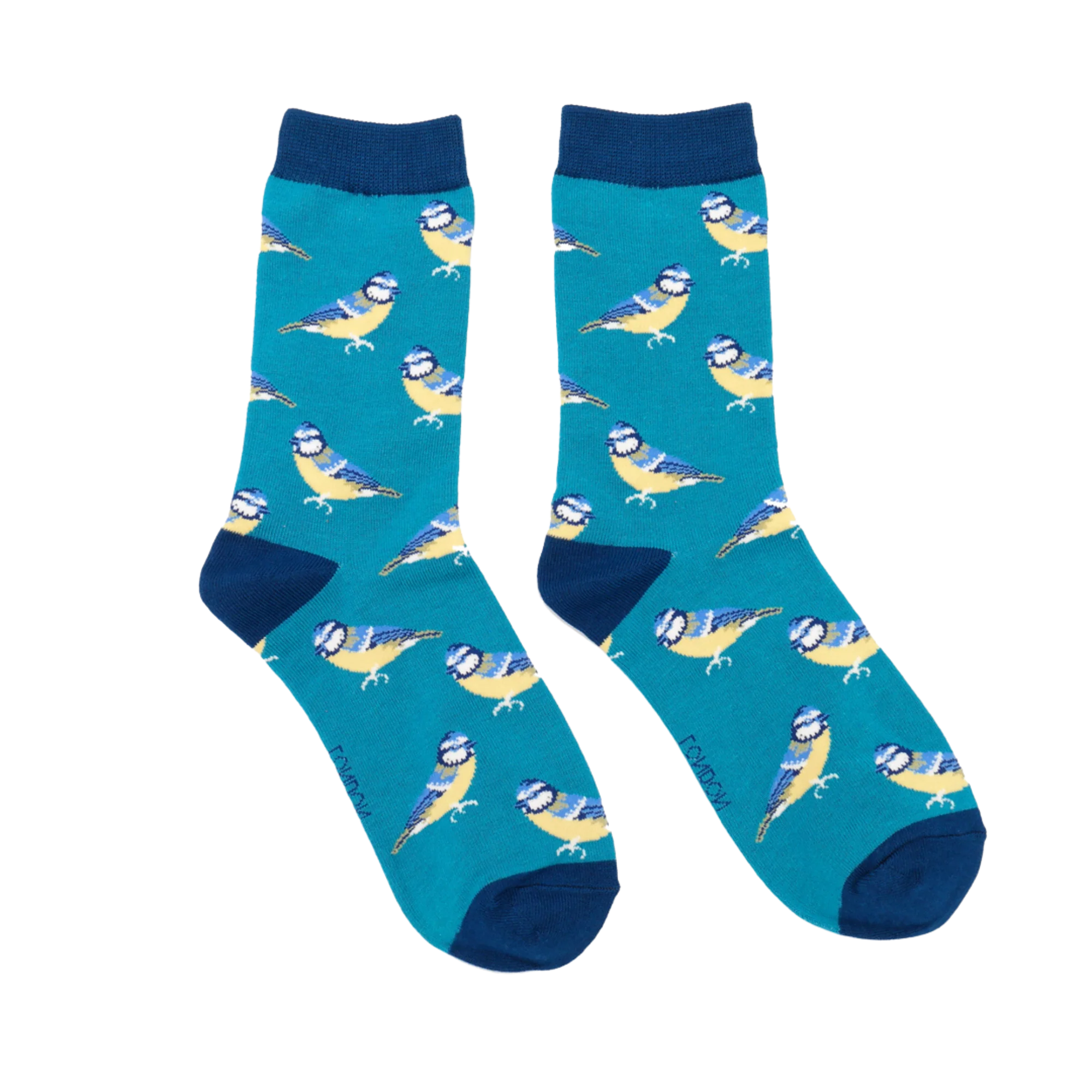 Bluetits Bamboo Socks - Miss Sparrow - Image 2