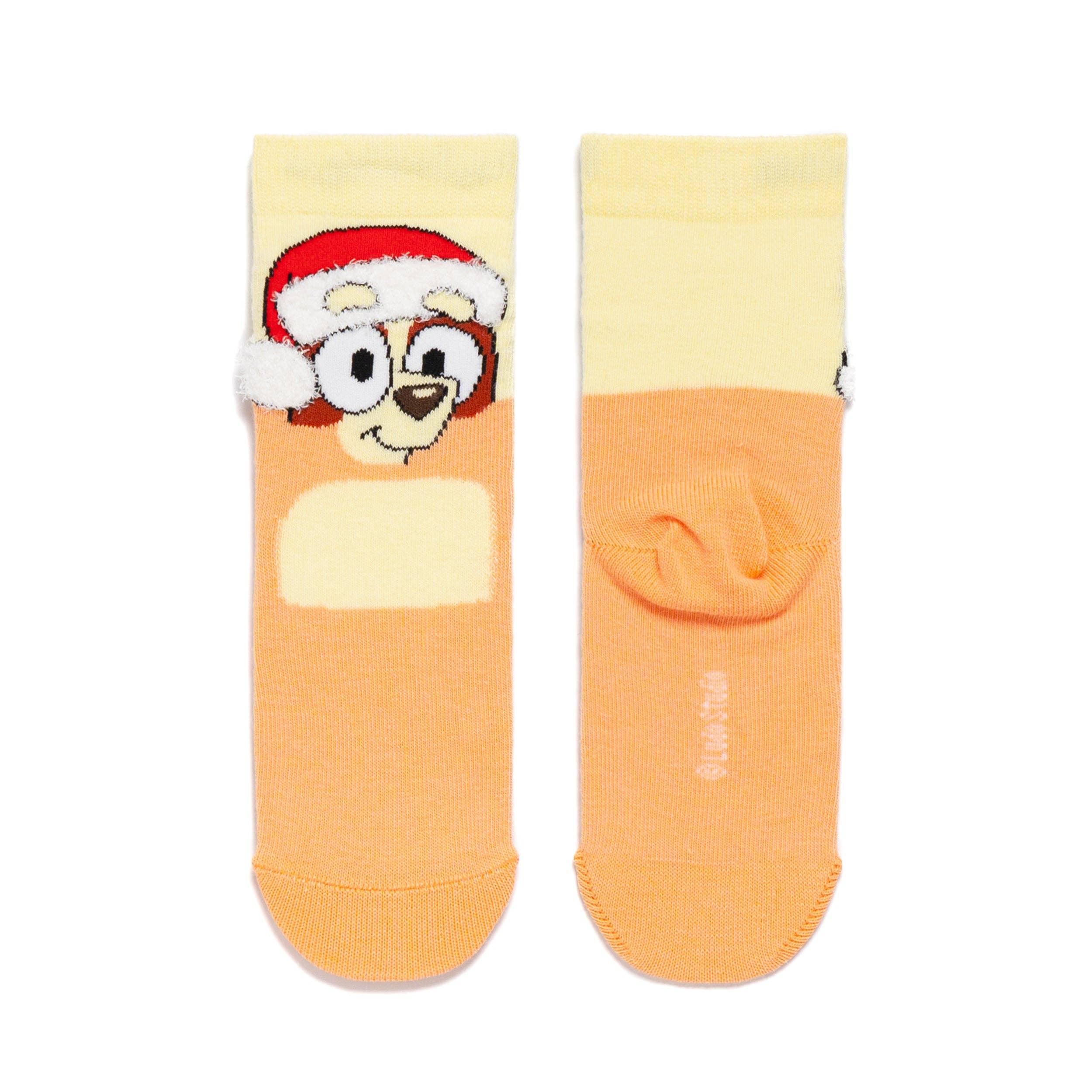 Bluey 'Bingo' Christmas Santa Hat Kids' Socks - Image 2