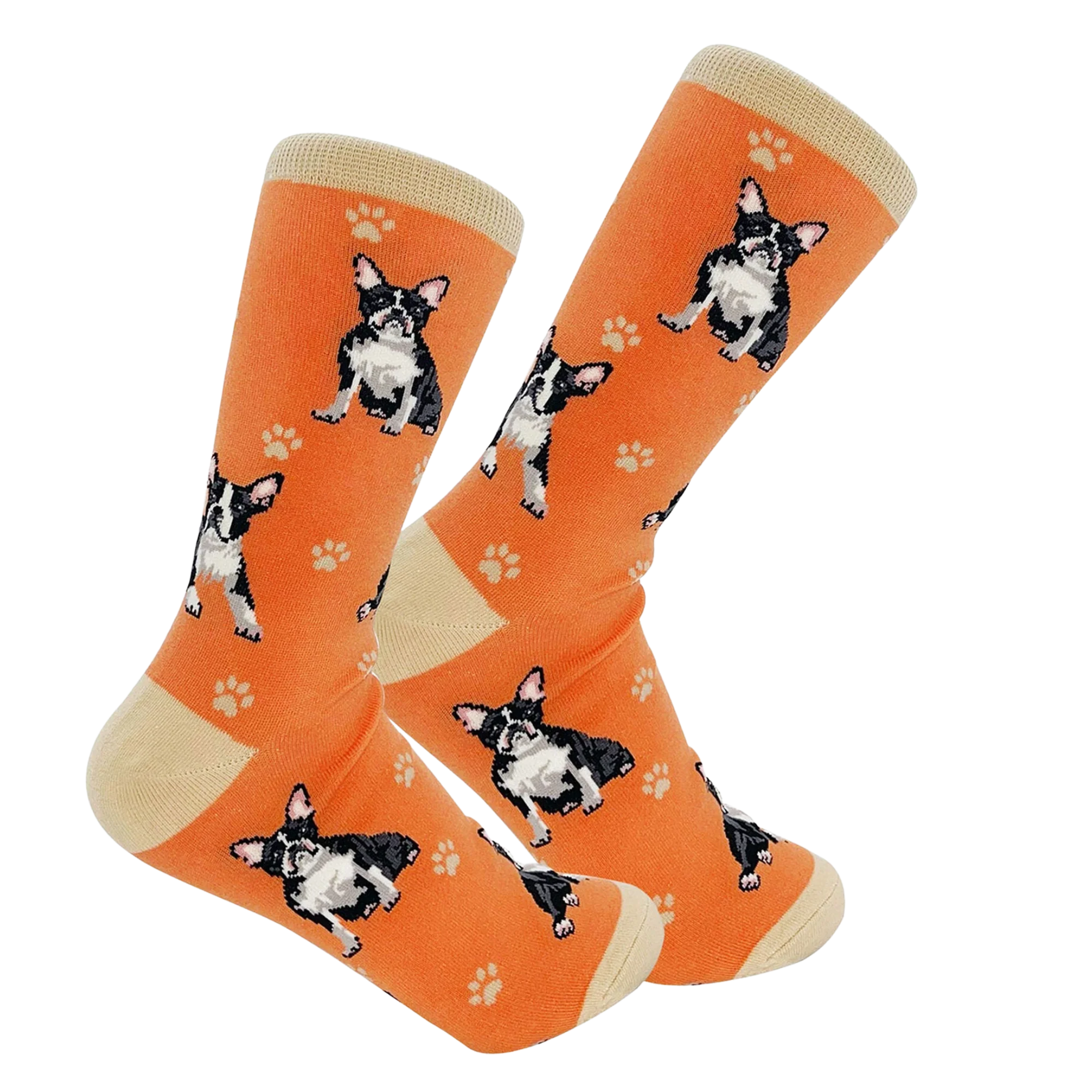 Boston Terrier Dog Full Body Socks