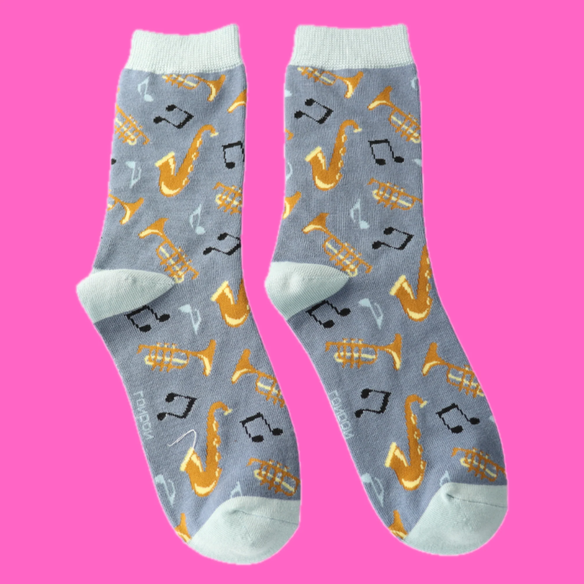 Bamboo Socks - Brass Band - Miss Sparrow - Image 4