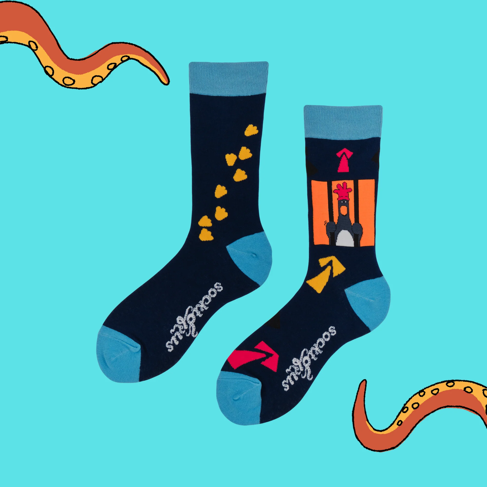 Break Out Feathers Socks - Socktopus X Wallace and Gromit - Image 10