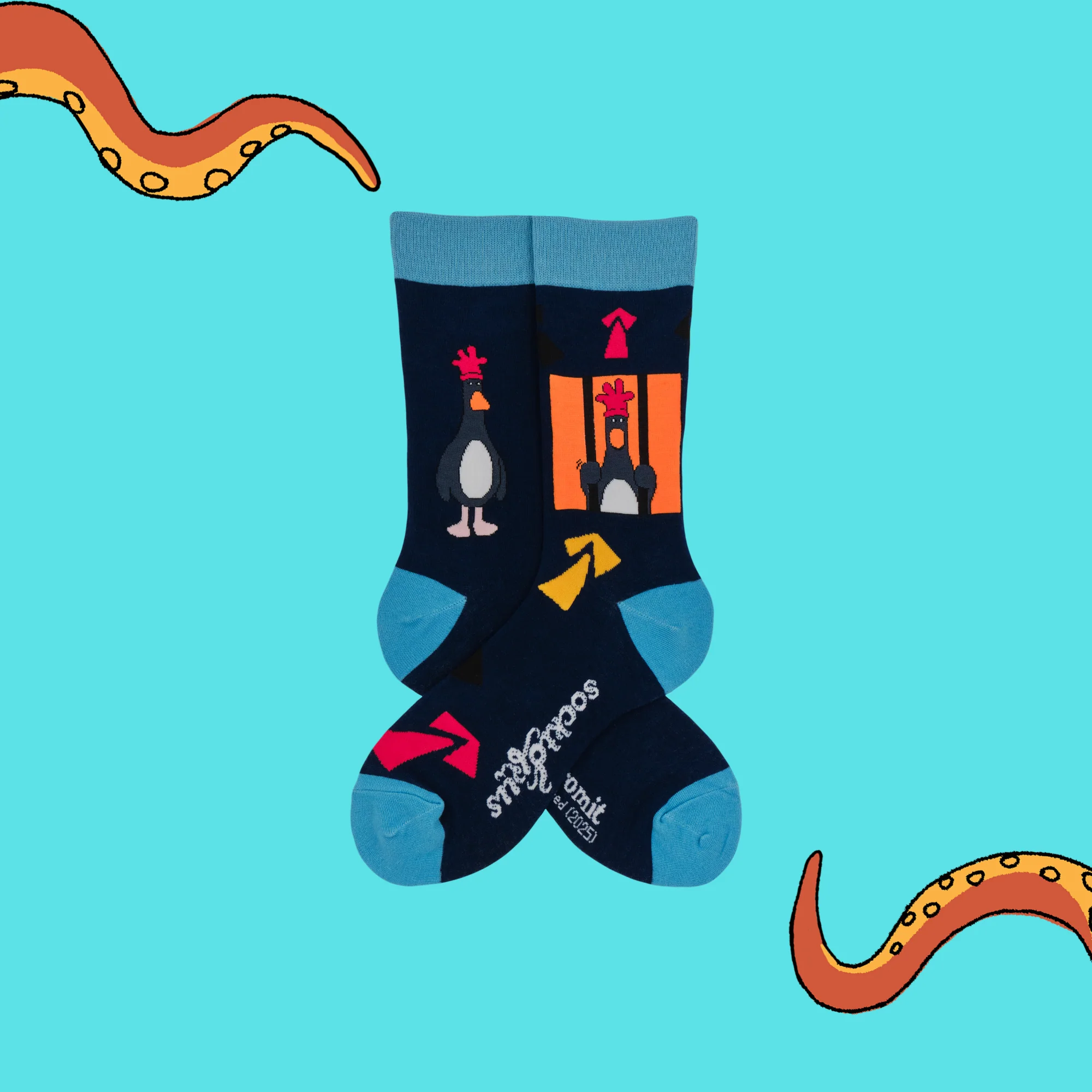 Break Out Feathers Socks - Socktopus X Wallace and Gromit - Image 6