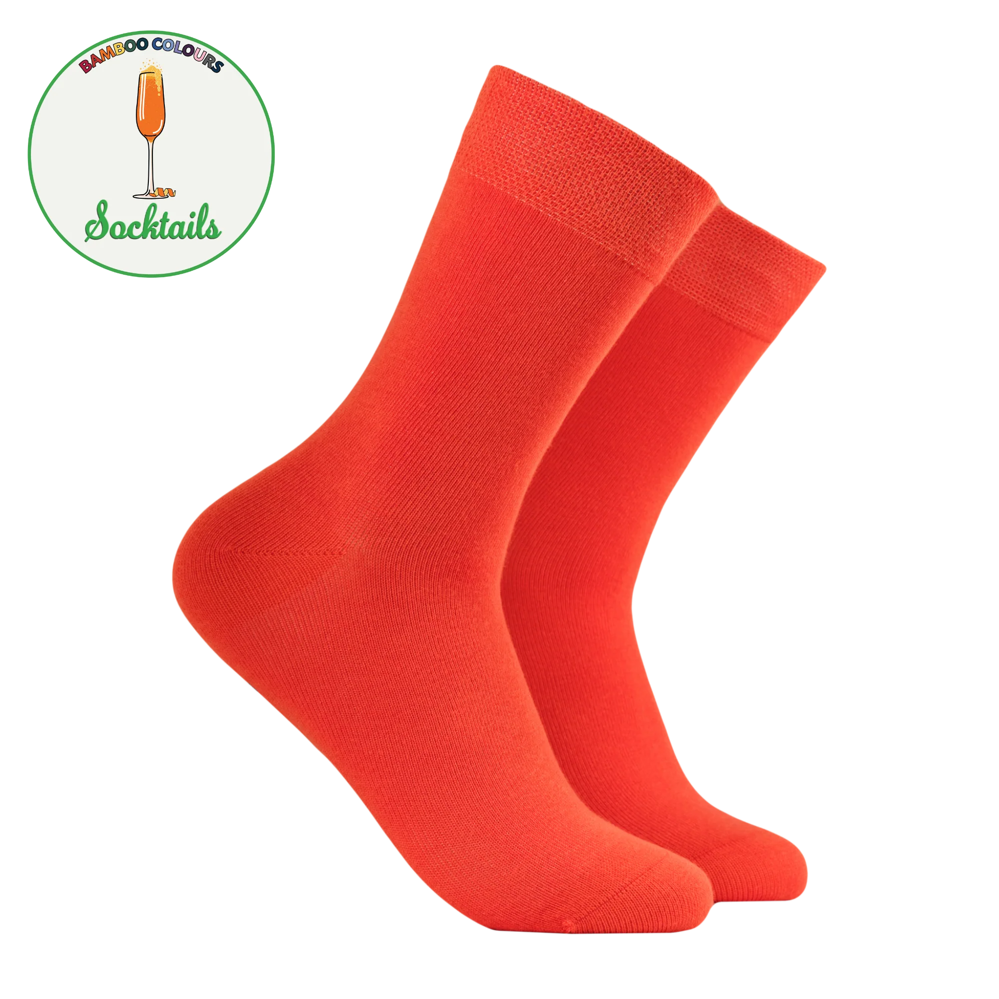 Bamboo Socks  - Socktails - Bucks Fizz - ORANGE