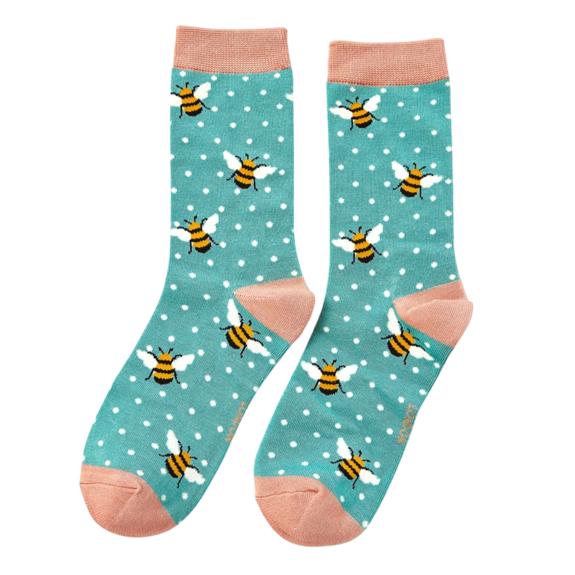 Bumble Bees Bamboo Socks - Miss Sparrow - Image 2