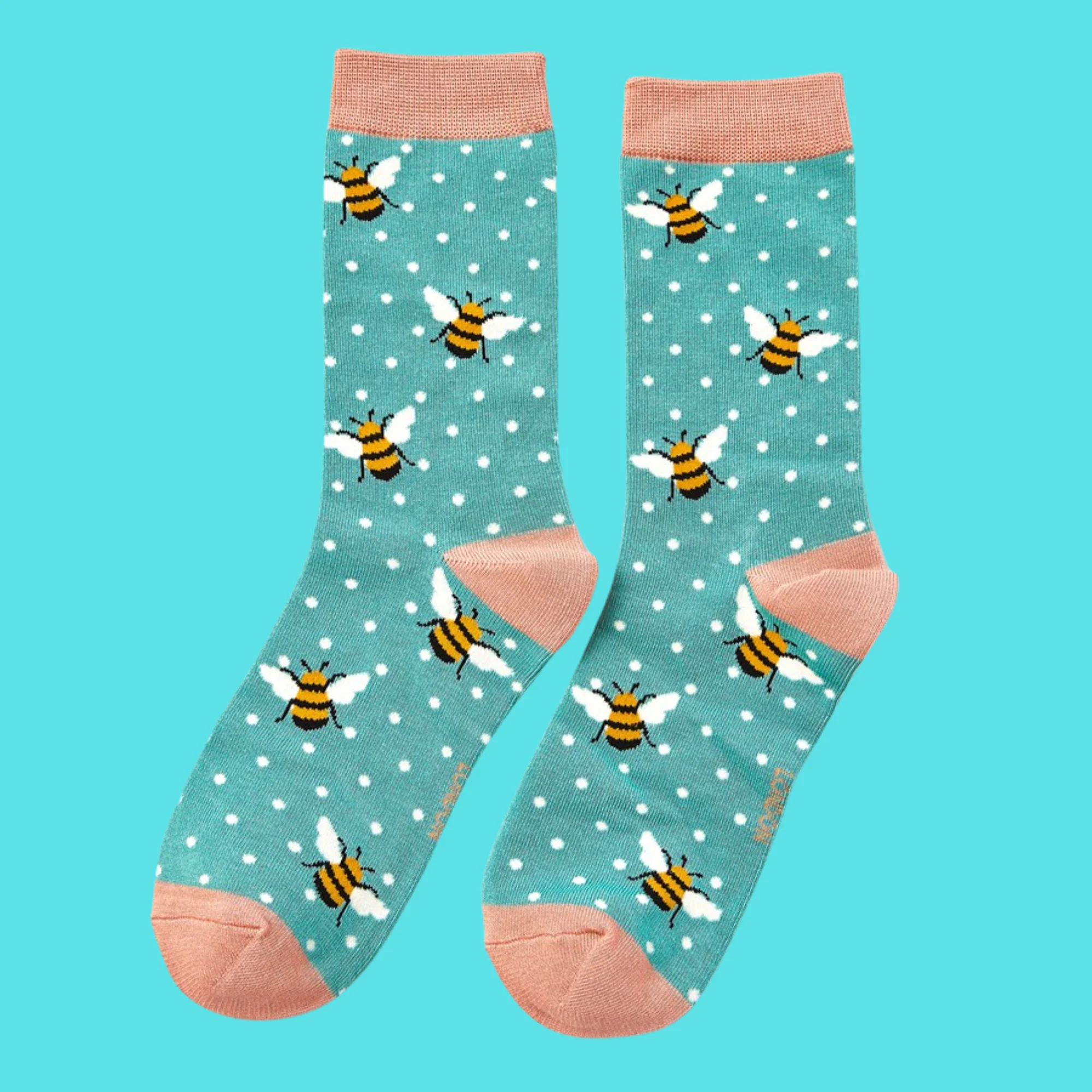Bumble Bees Bamboo Socks - Miss Sparrow - Image 5