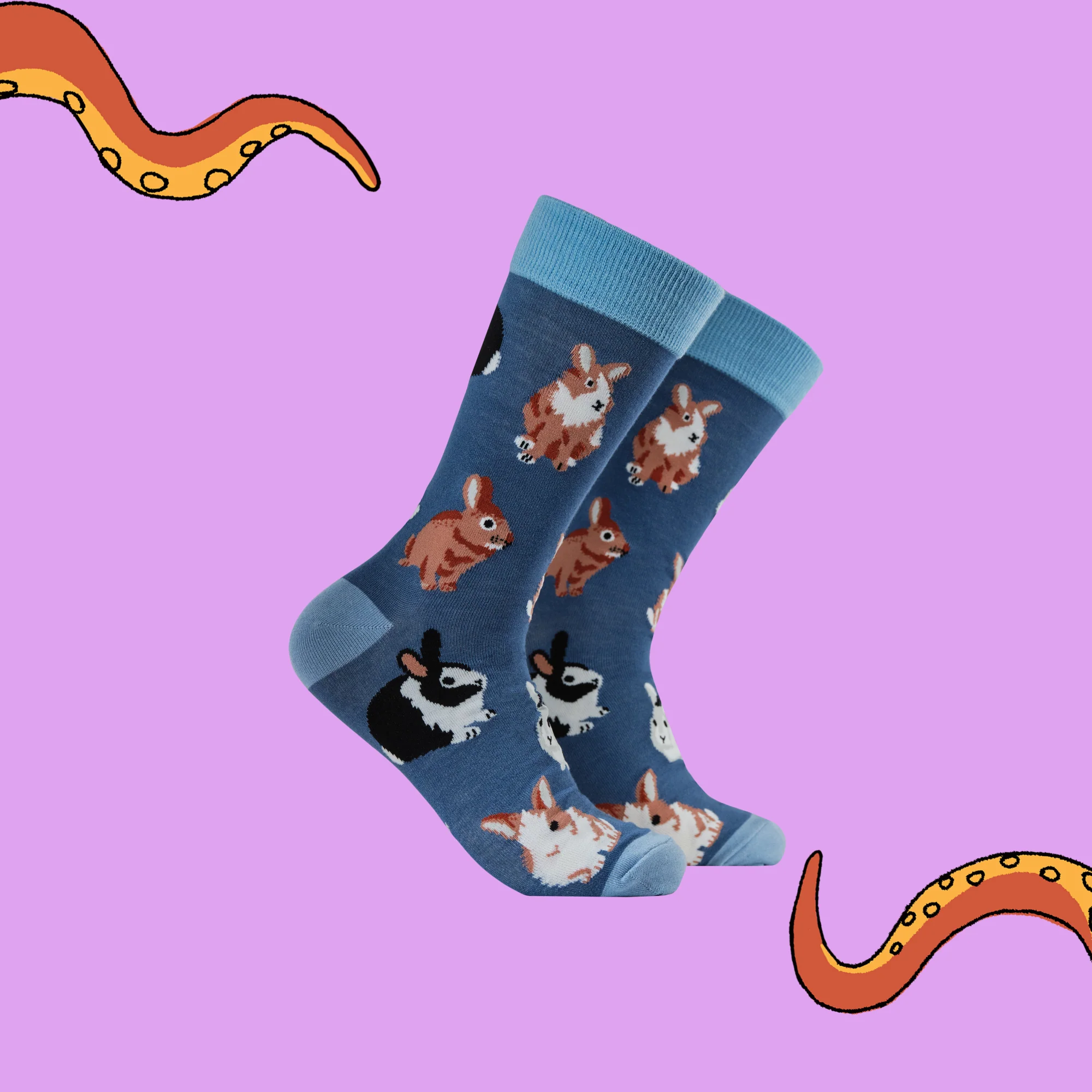 Bamboo Socks - Rabbit - Watersock Down - Image 2