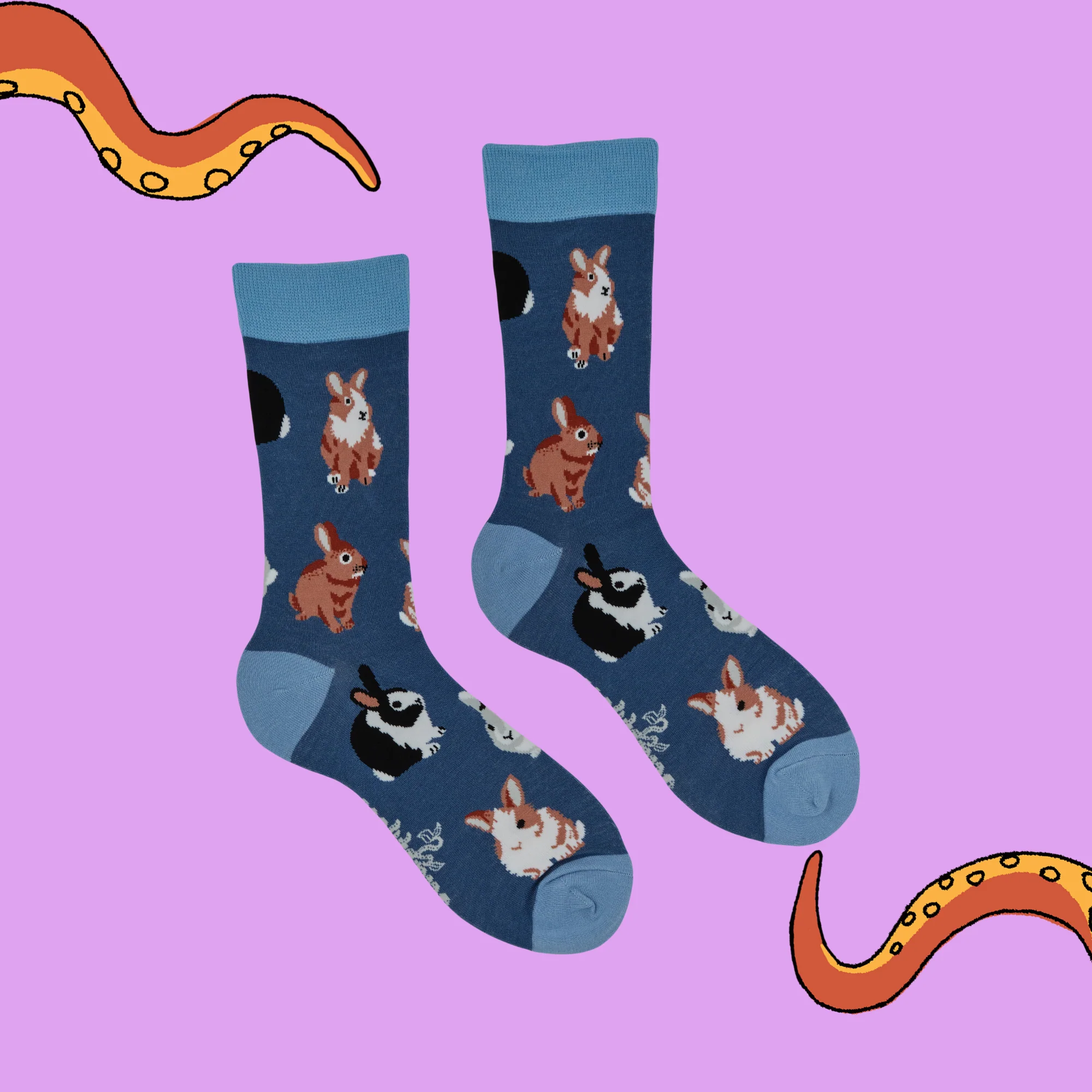 Bamboo Socks - Rabbit - Watersock Down - Image 6