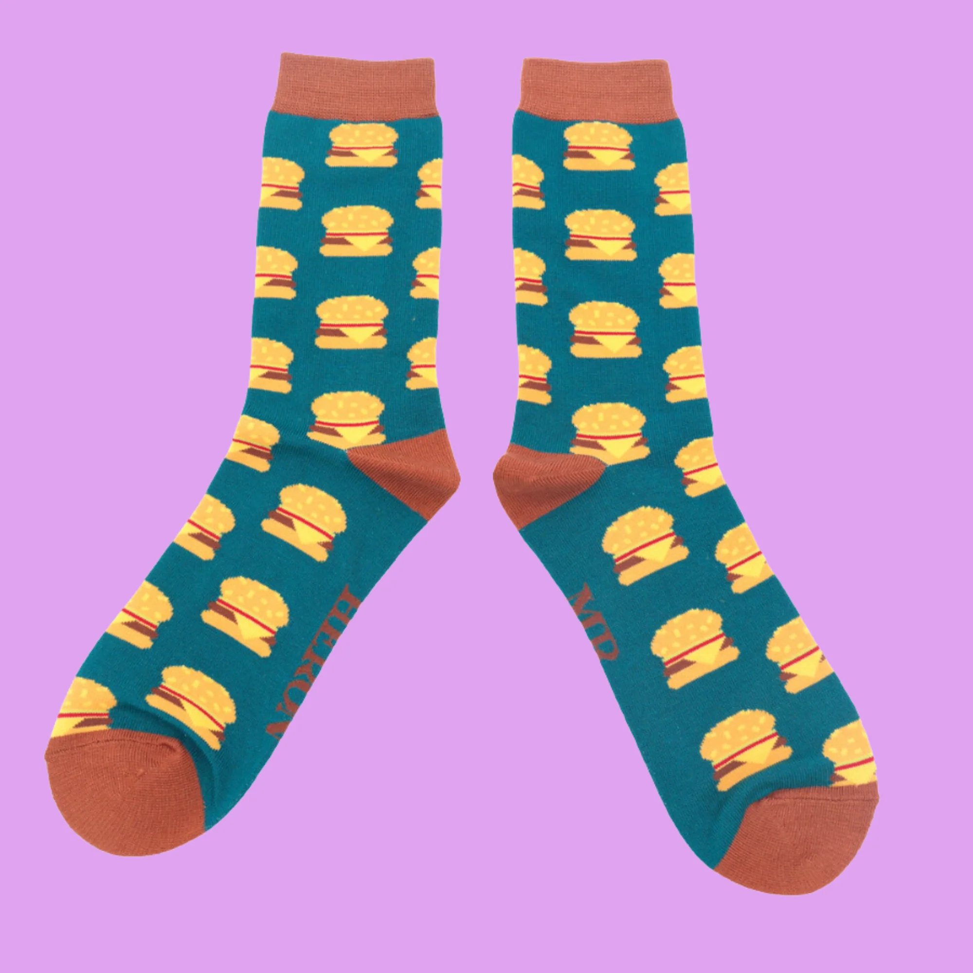 Burgers Bamboo Socks - Miss Sparrow - Image 2