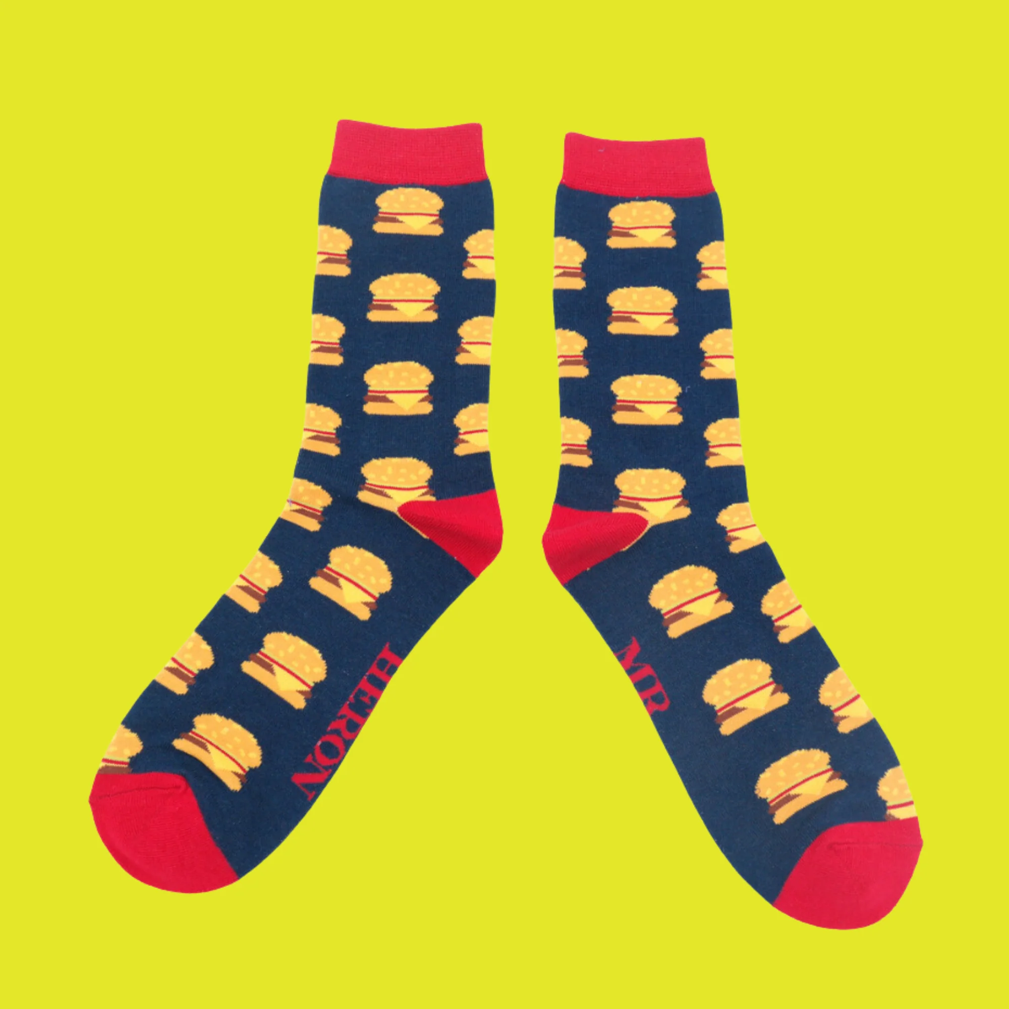 Burgers Bamboo Socks - Miss Sparrow - Image 3