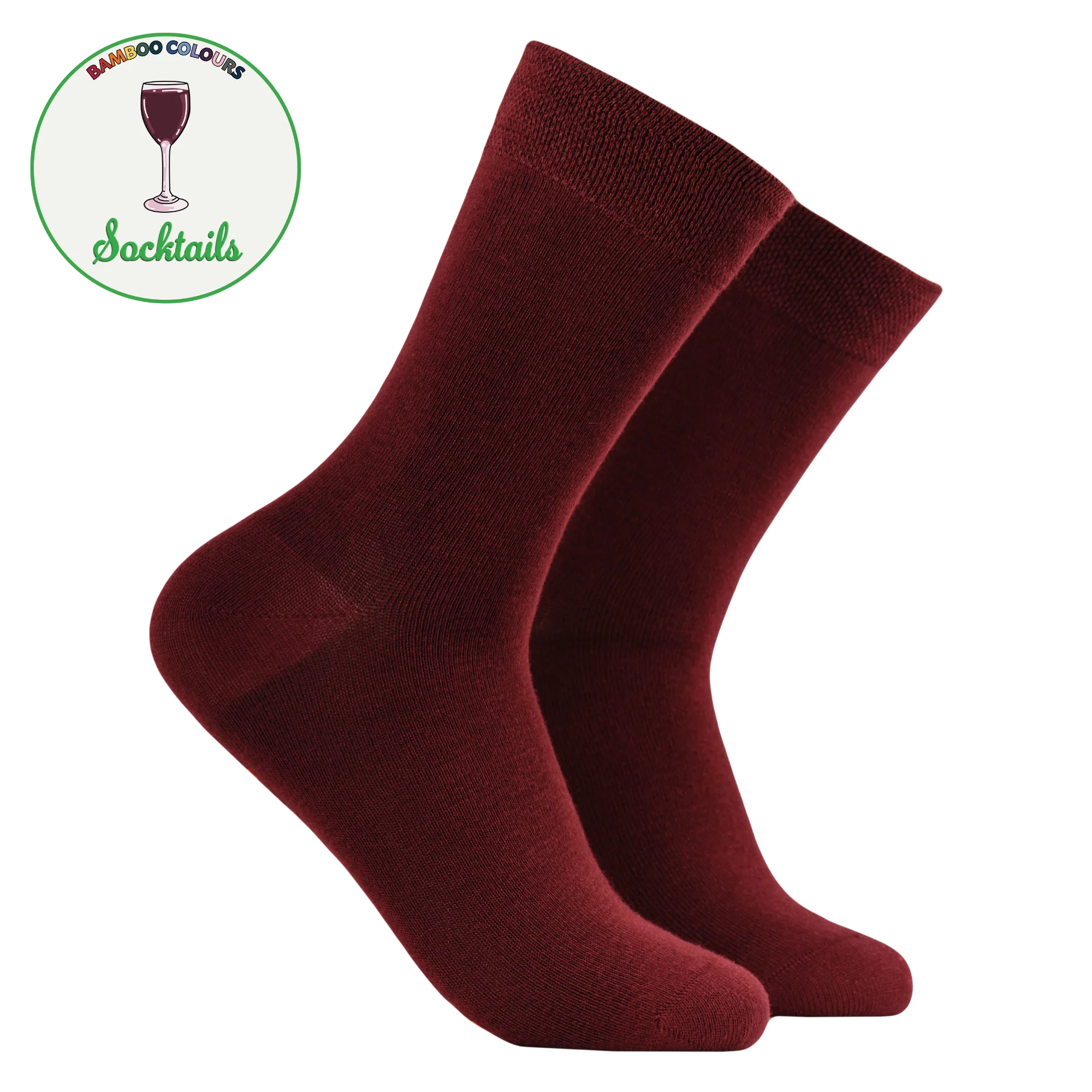 Bamboo Socks - Socktails - Cab Sav - RUBY