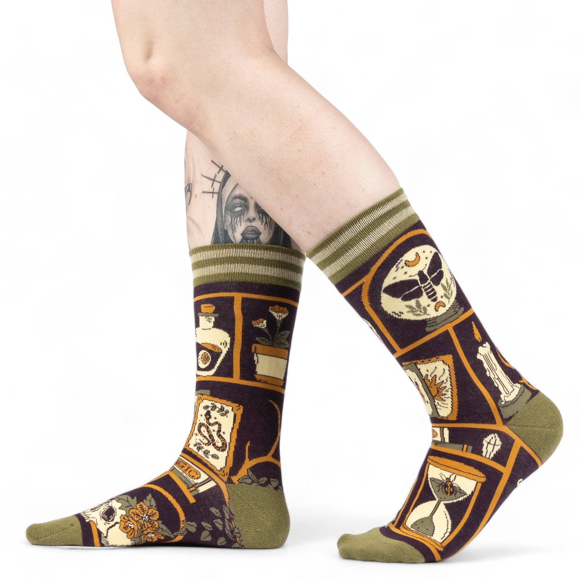 Cabinet of Curiosities Crew Socks - Image 3