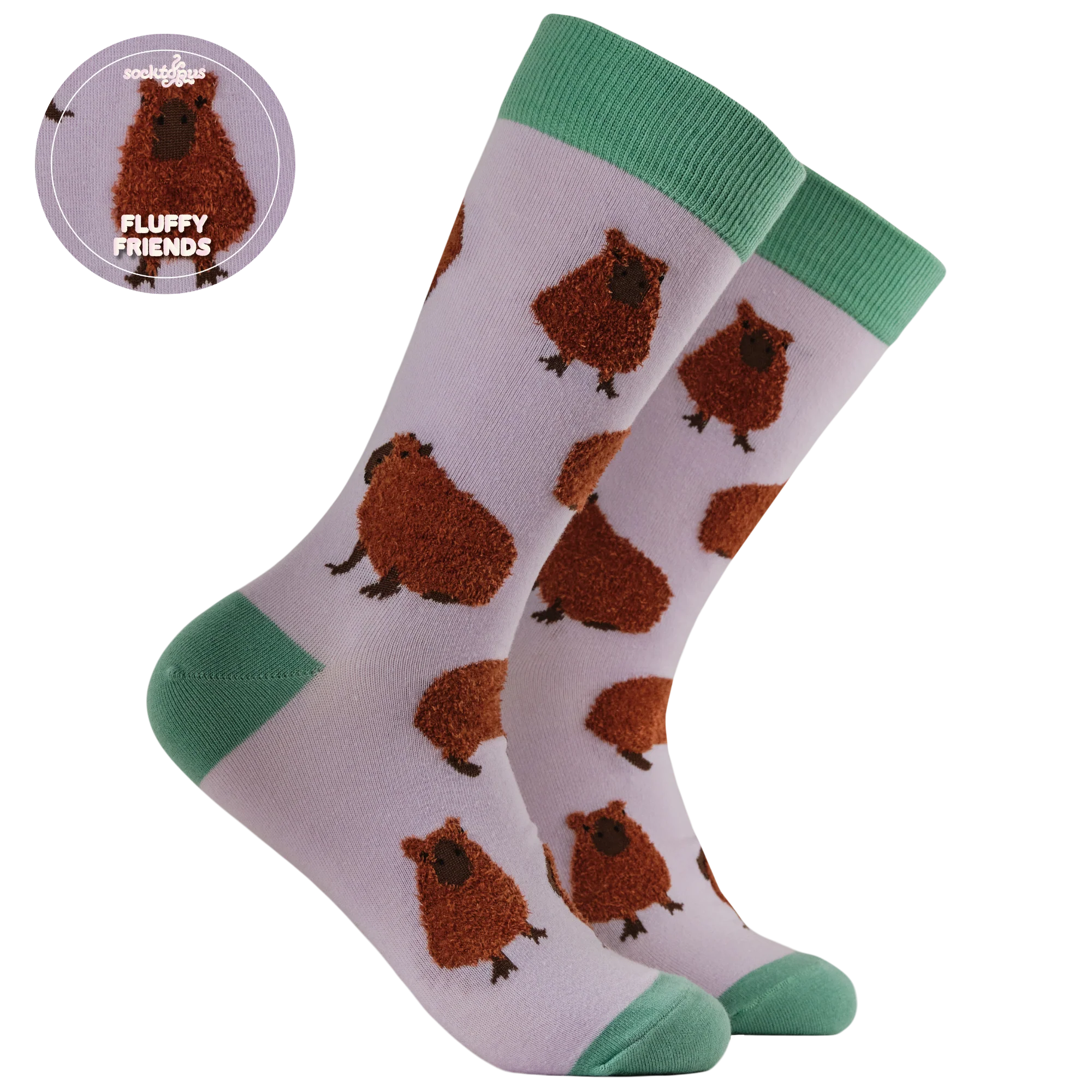 Capybara Fluffies Socks - Image 3