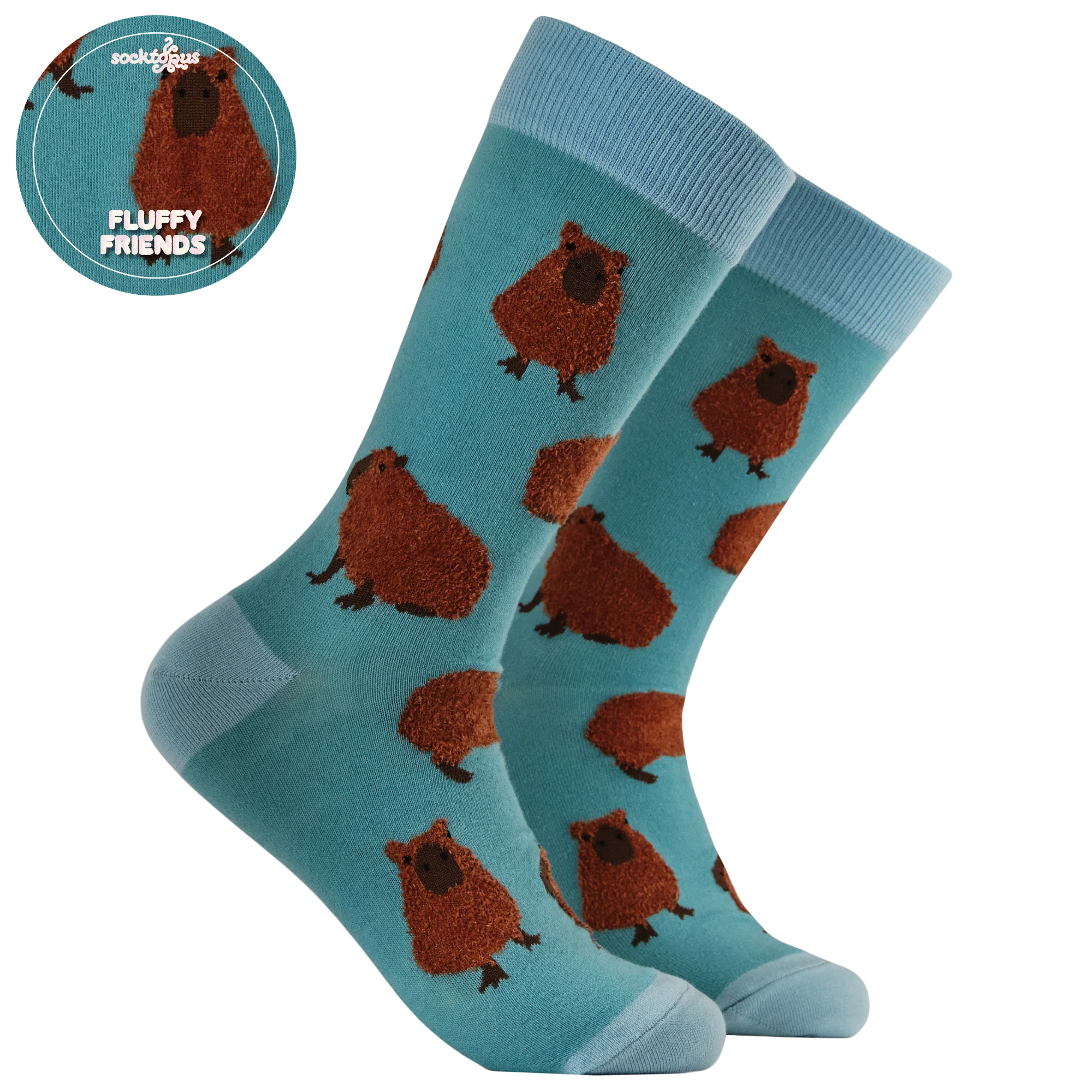 Capybara Fluffies Socks - Image 4