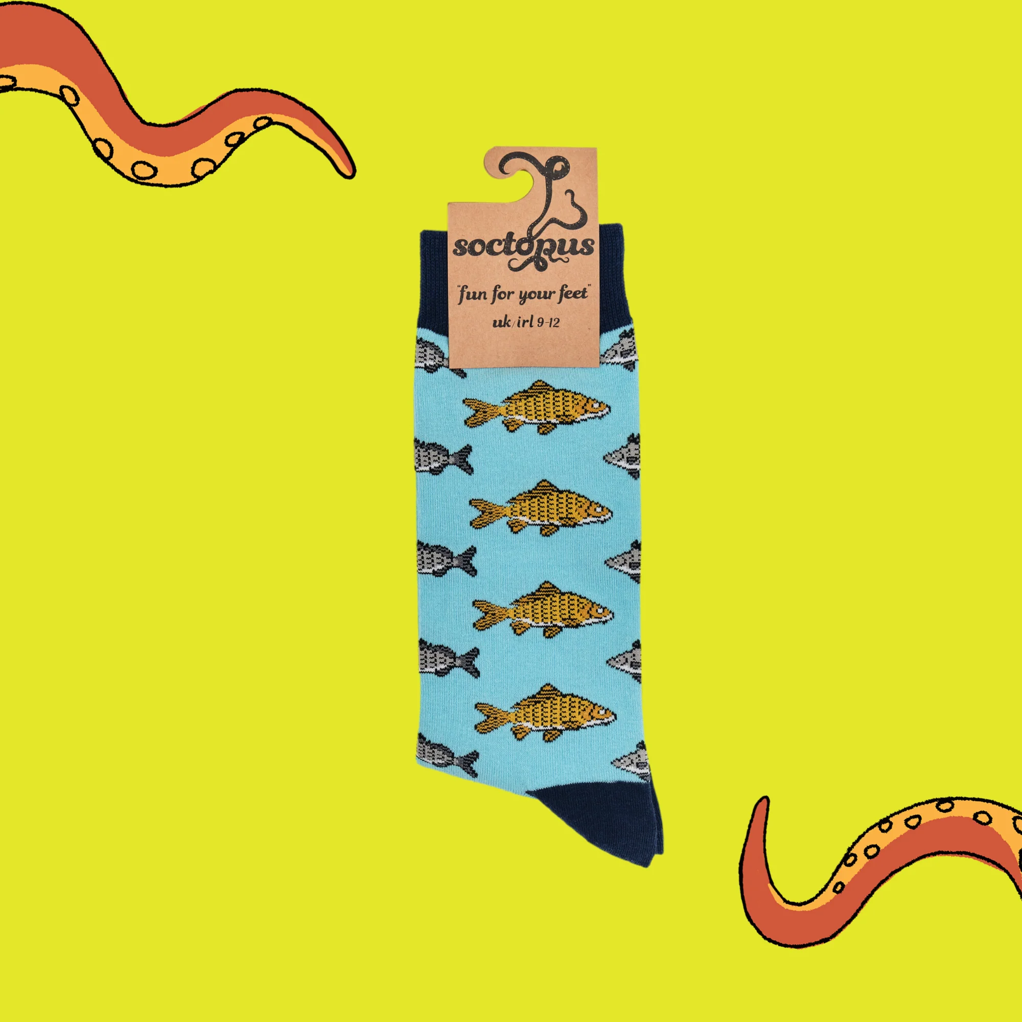 Carp Fishing Socks - Carpe Diem - Image 4