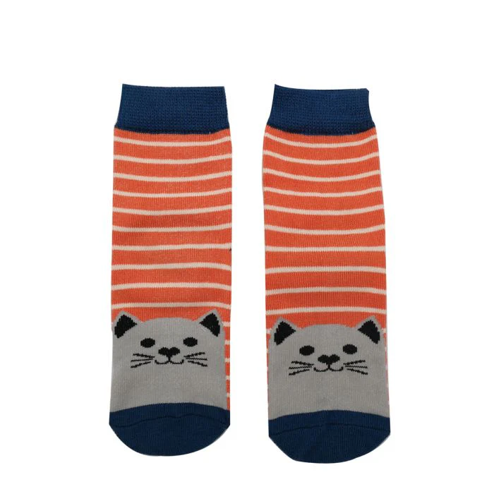 Cat and Dogs Kids Bamboo Gift Box Socks - Miss Sparrow - Image 2