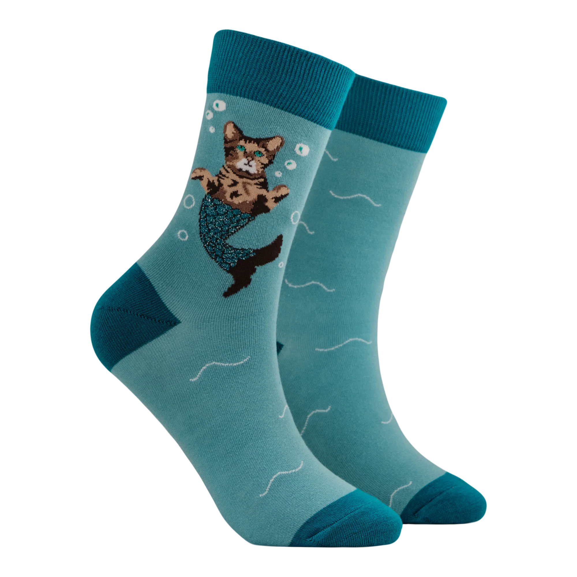 Cat Mermaid Mini Socks - Purr-Maid