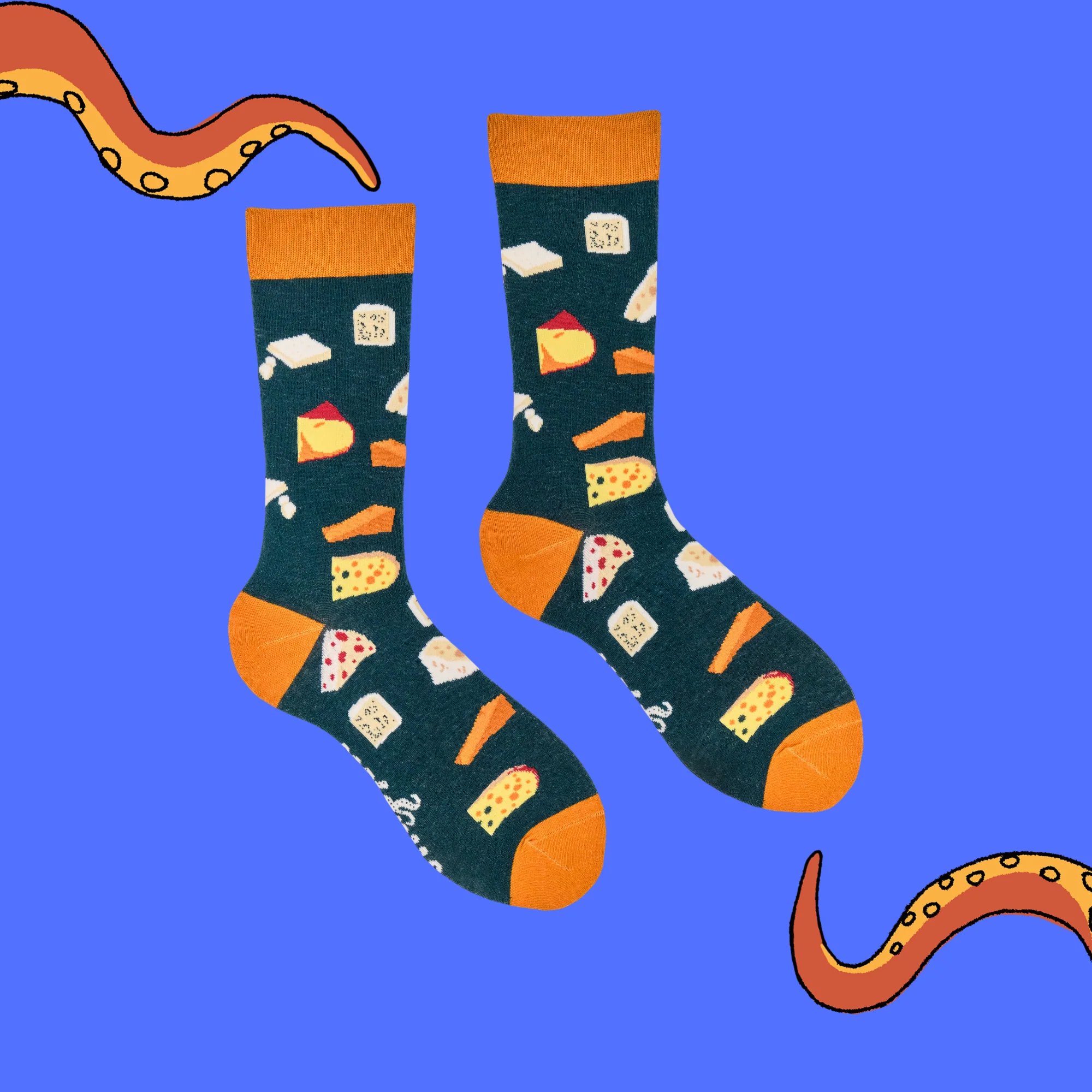 Cheese Socks - Cheesy Feet - Image 3