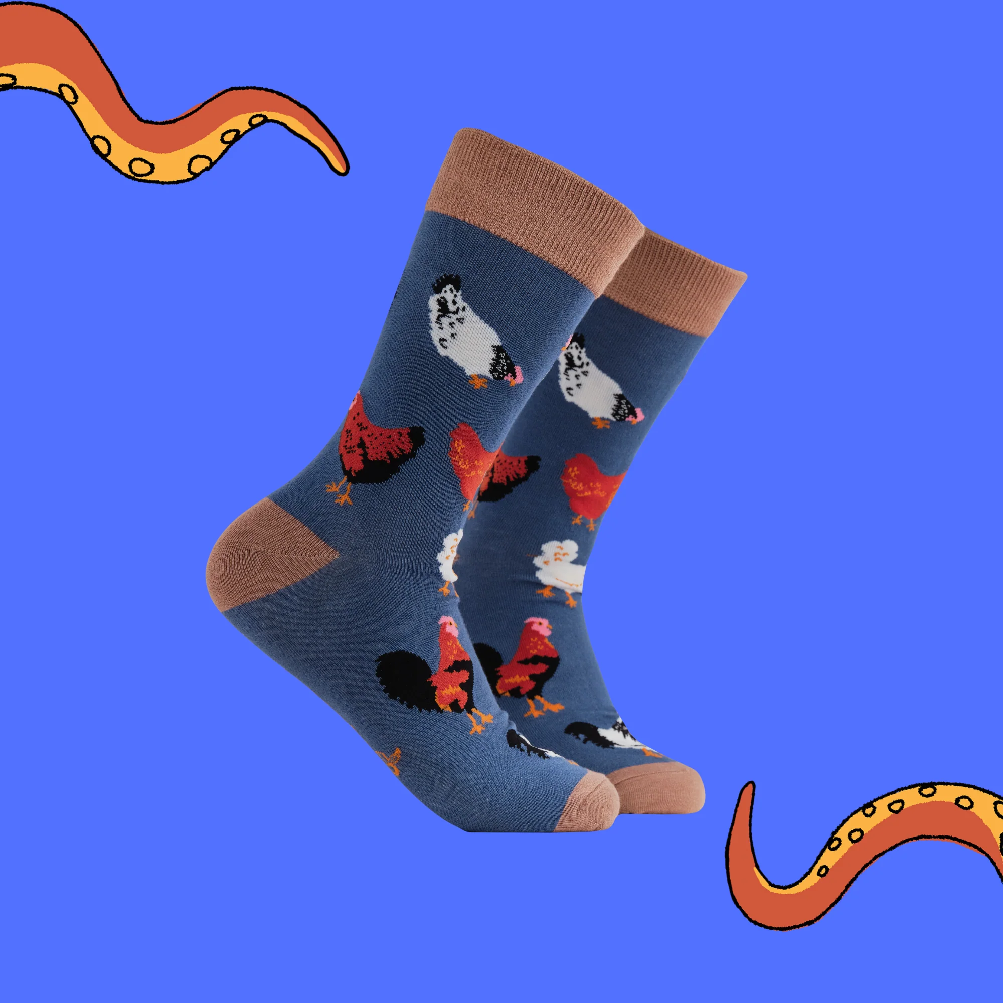 Bamboo Socks - Chicken - Chick 'n' Mix - Image 2