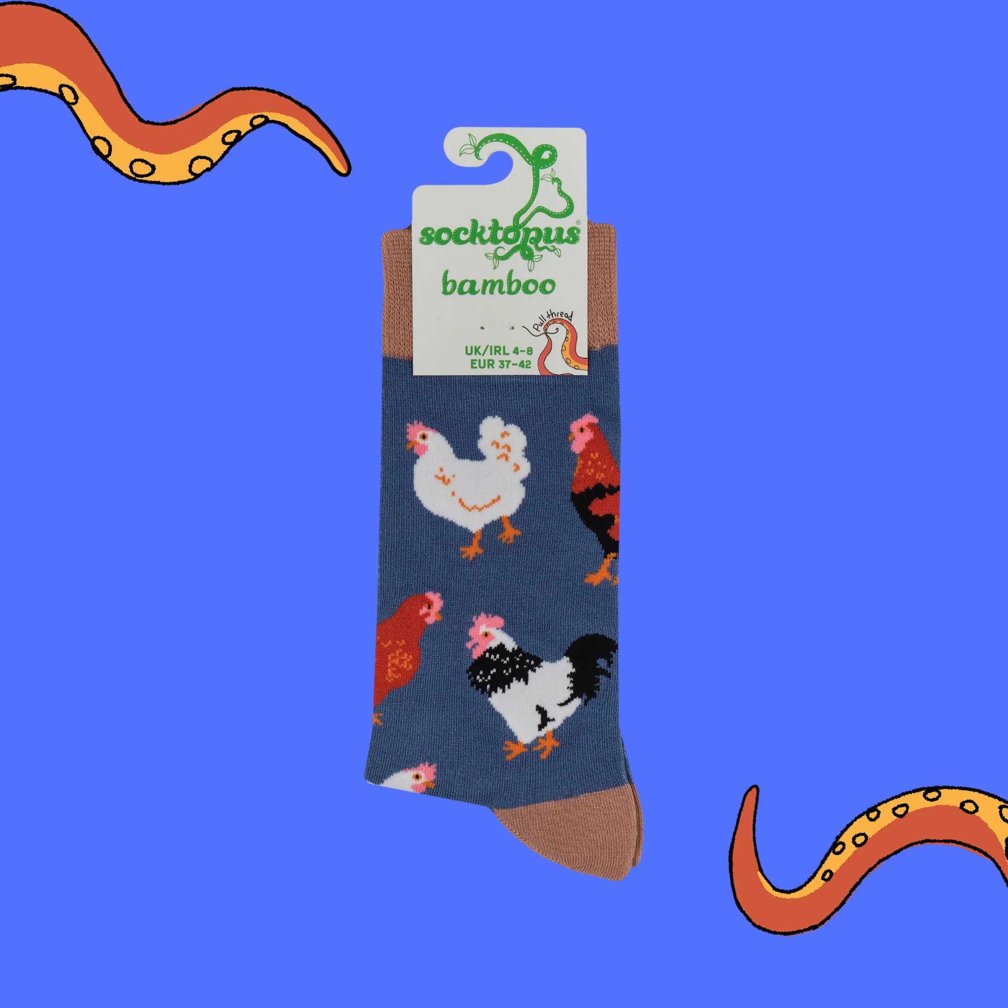 Bamboo Socks - Chicken - Chick 'n' Mix - Image 4