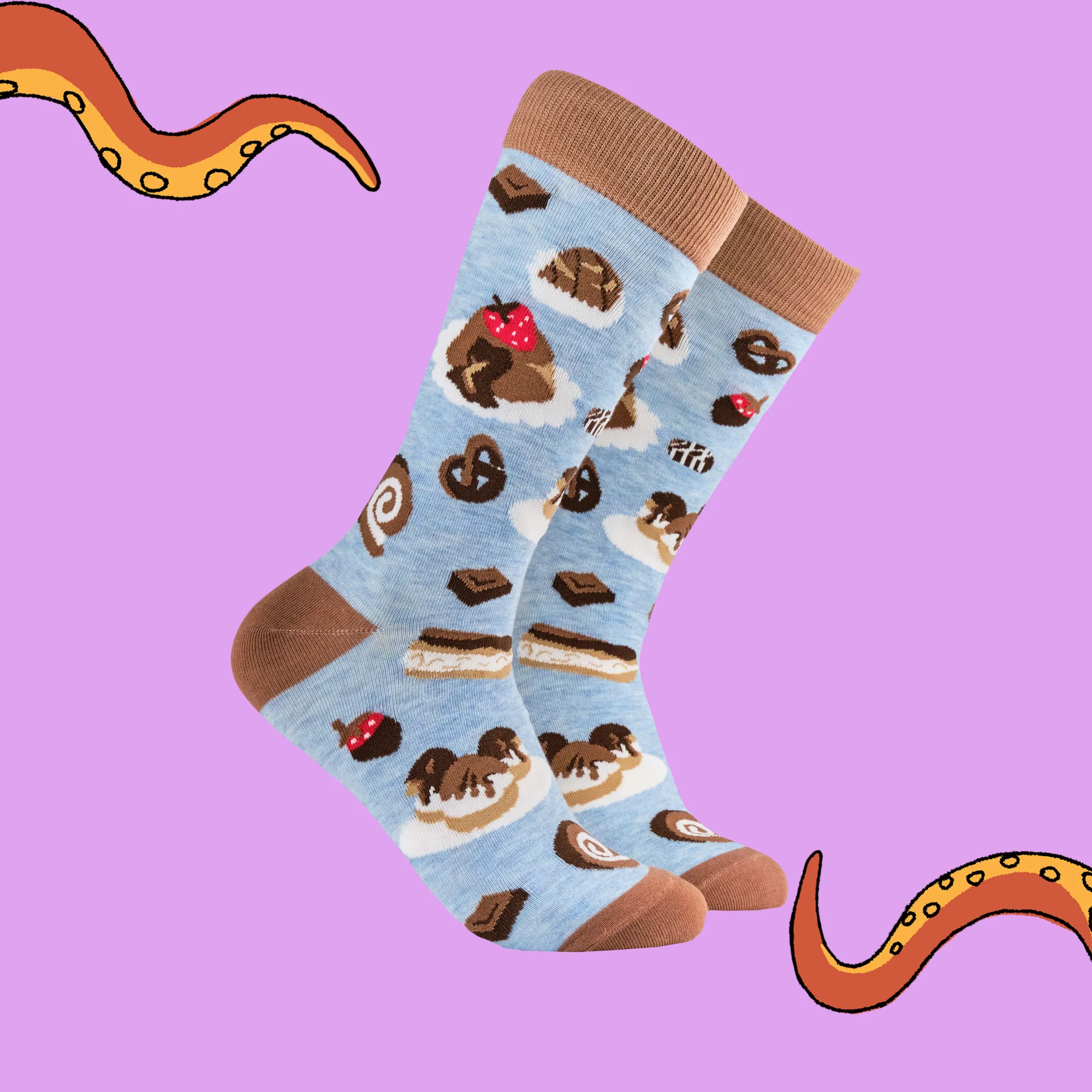 Chocolate Socks - Choc-Aholic - Image 2