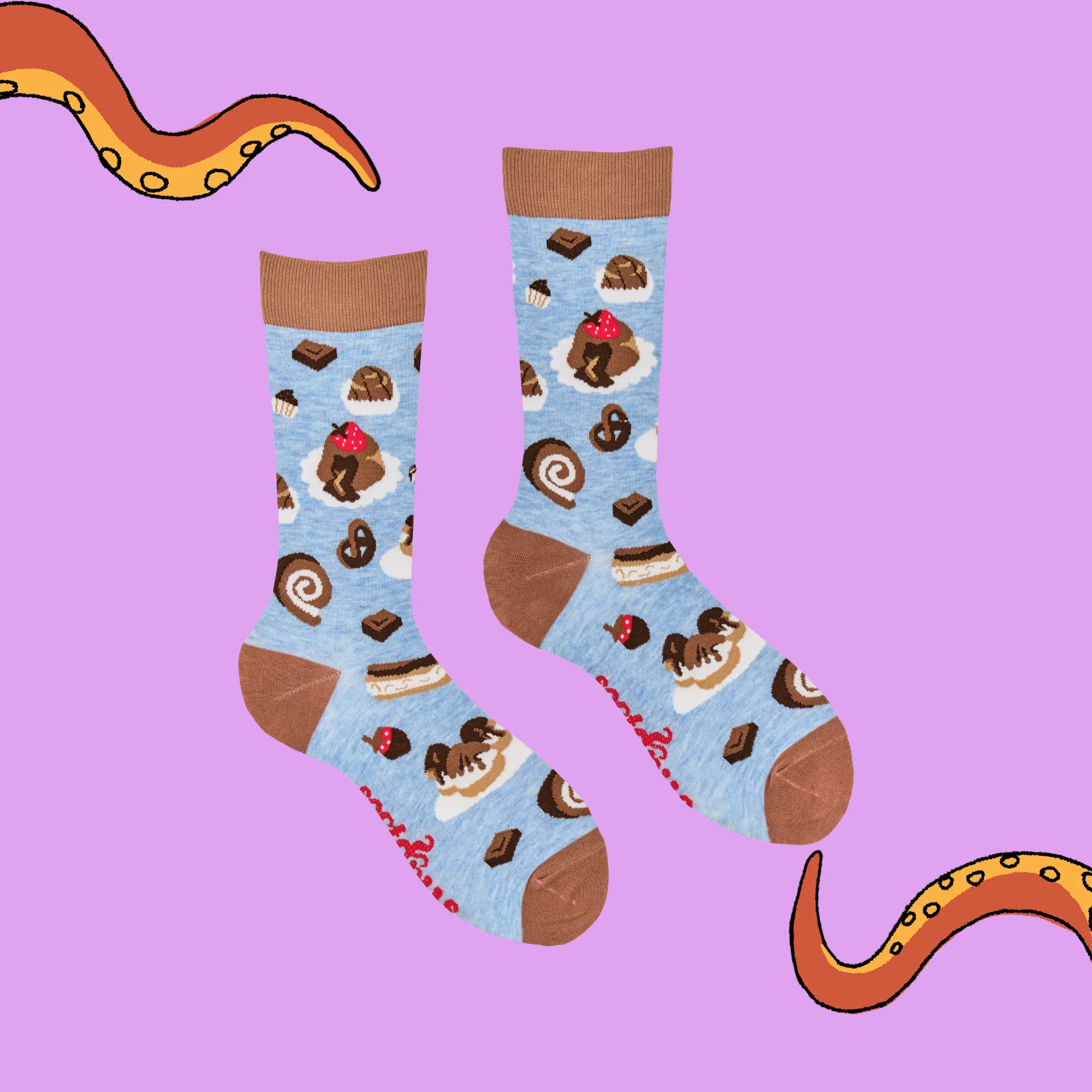 Chocolate Socks - Choc-Aholic - Image 3
