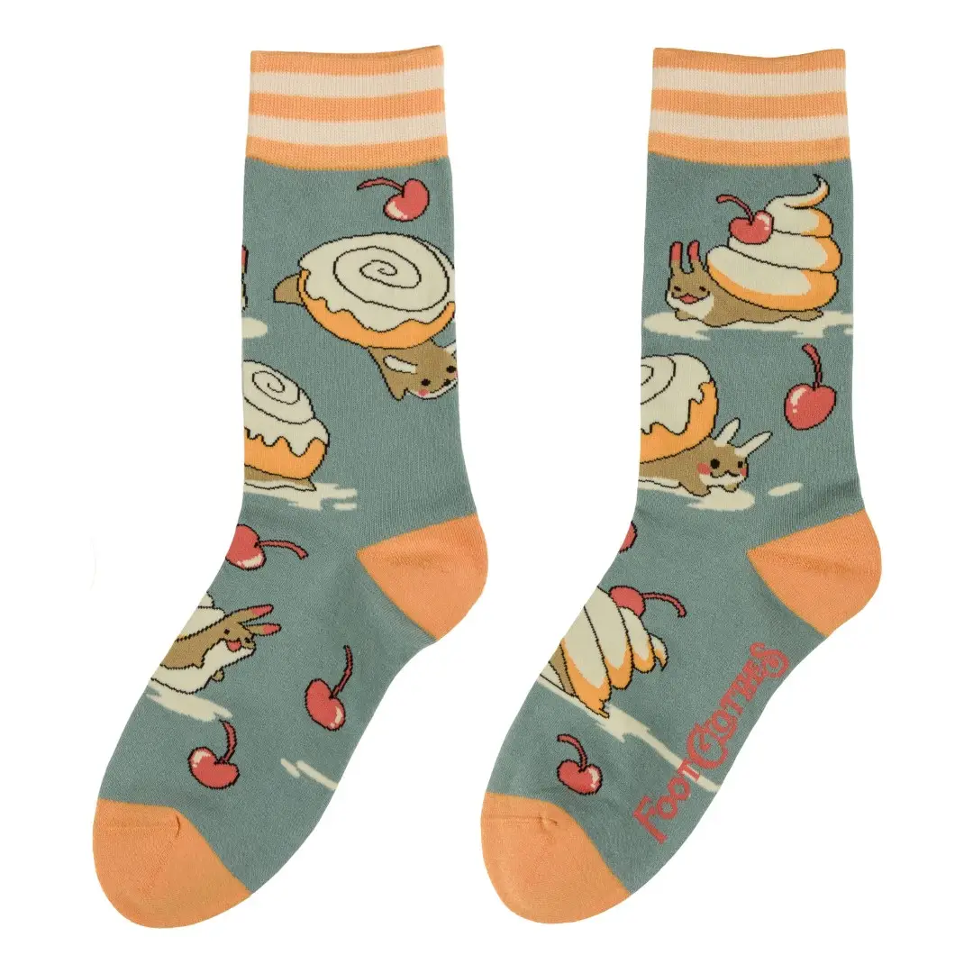 Cinnasnails Crew Socks - Image 3